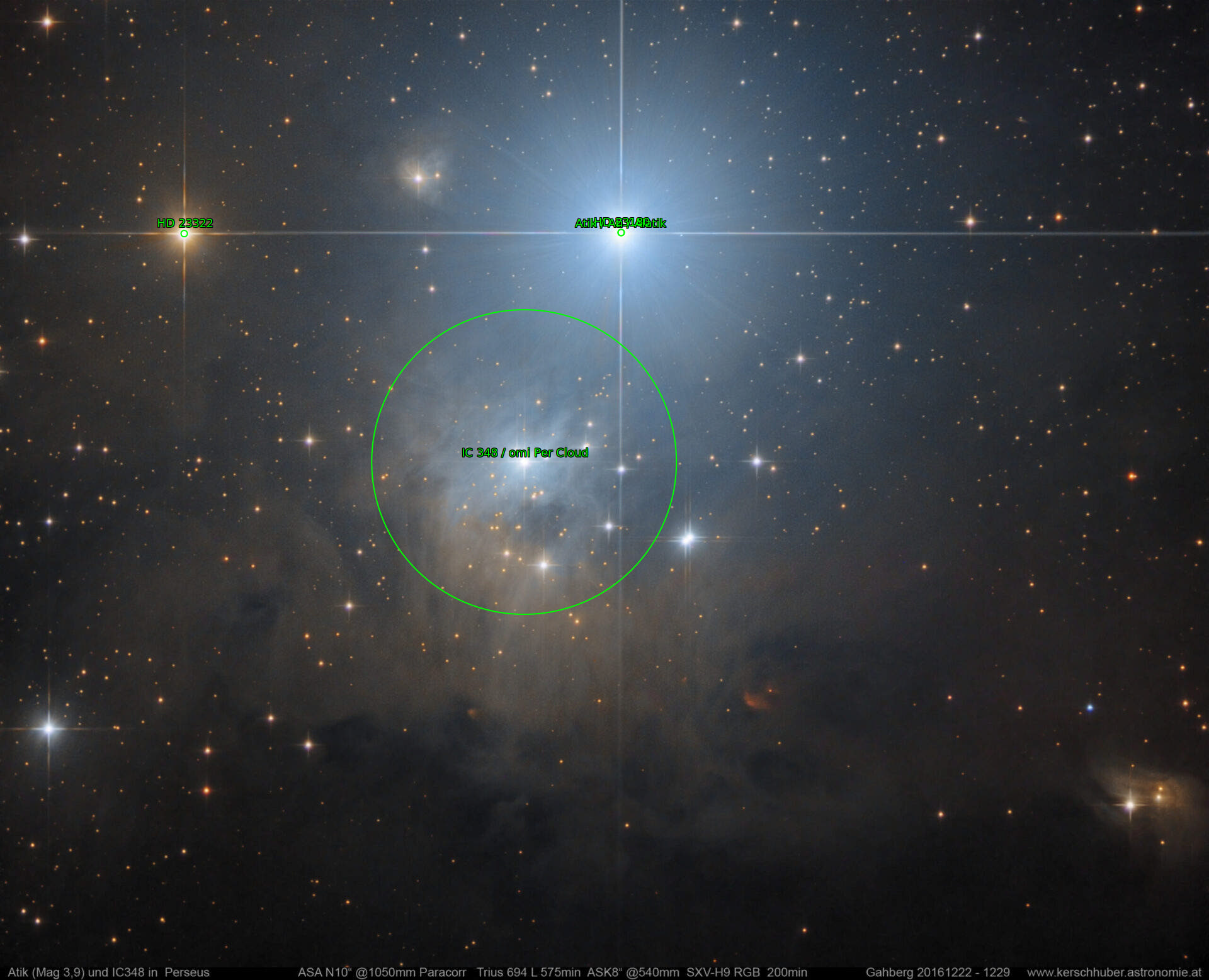 Sternkarten-Overlay (Astrometry.net)