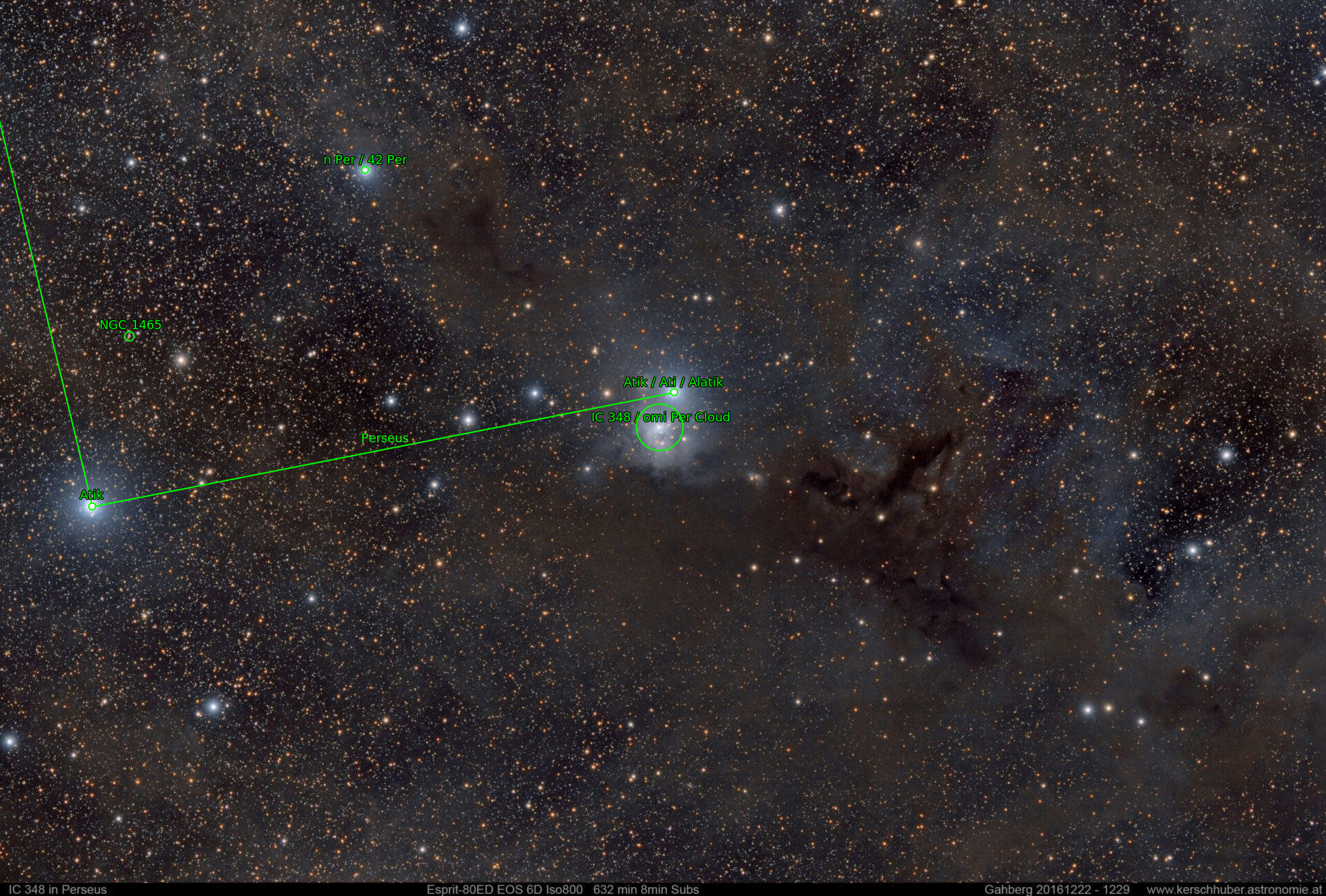 Sternkarten-Overlay (Astrometry.net)