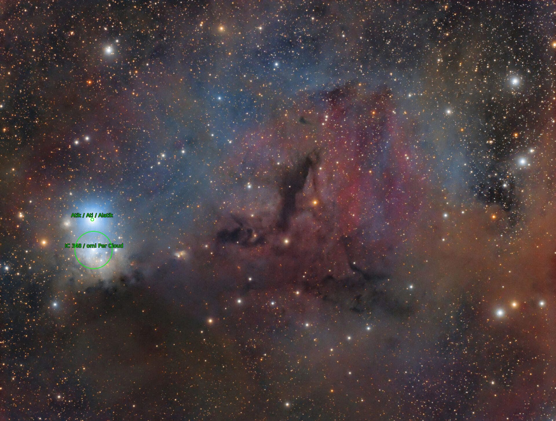 Sternkarten-Overlay (Astrometry.net)
