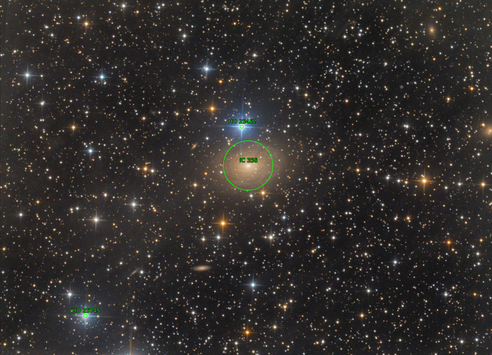 Sternkarten-Overlay (Astrometry.net)