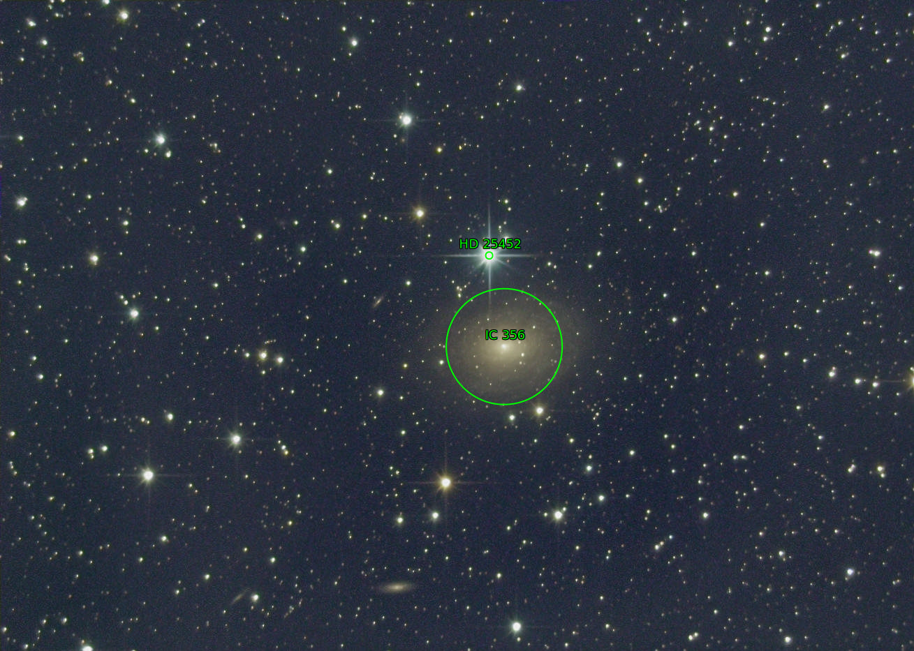 Sternkarten-Overlay (Astrometry.net)