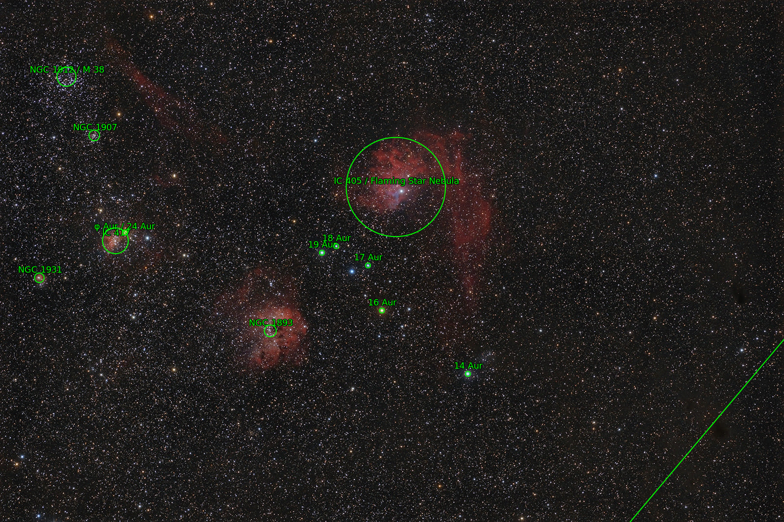 Sternkarten-Overlay (Astrometry.net)