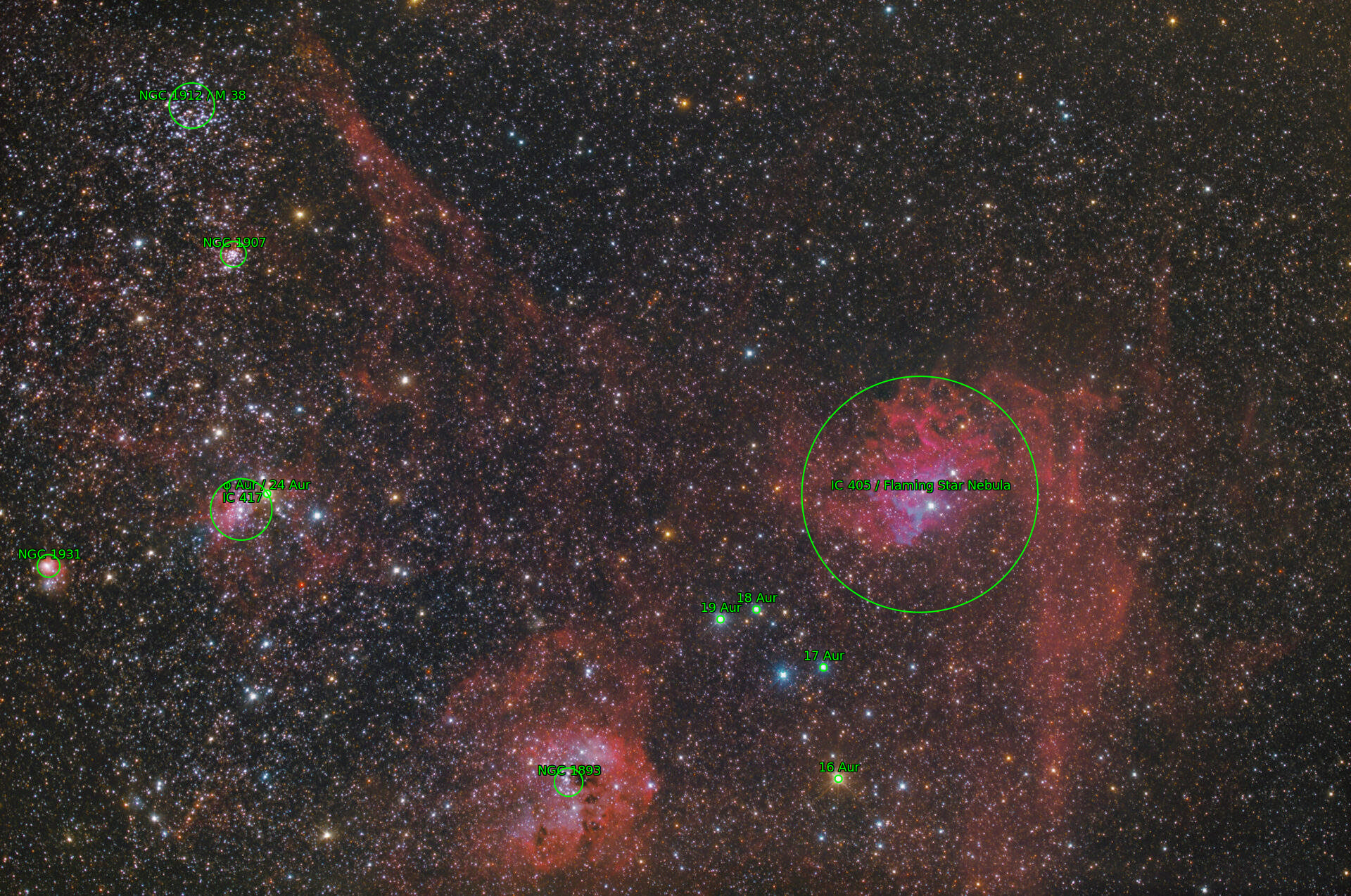 Sternkarten-Overlay (Astrometry.net)