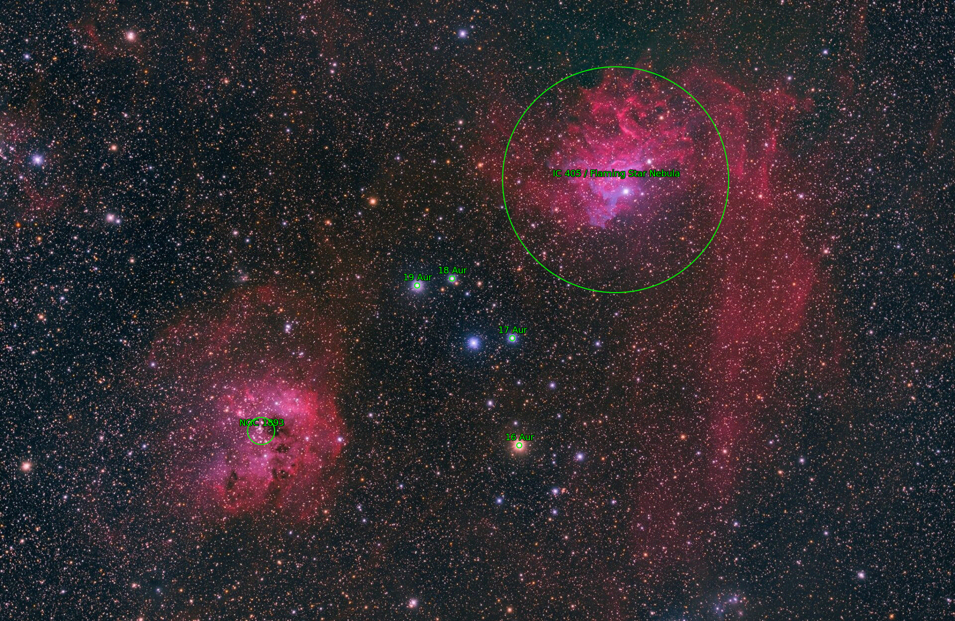 Sternkarten-Overlay (Astrometry.net)