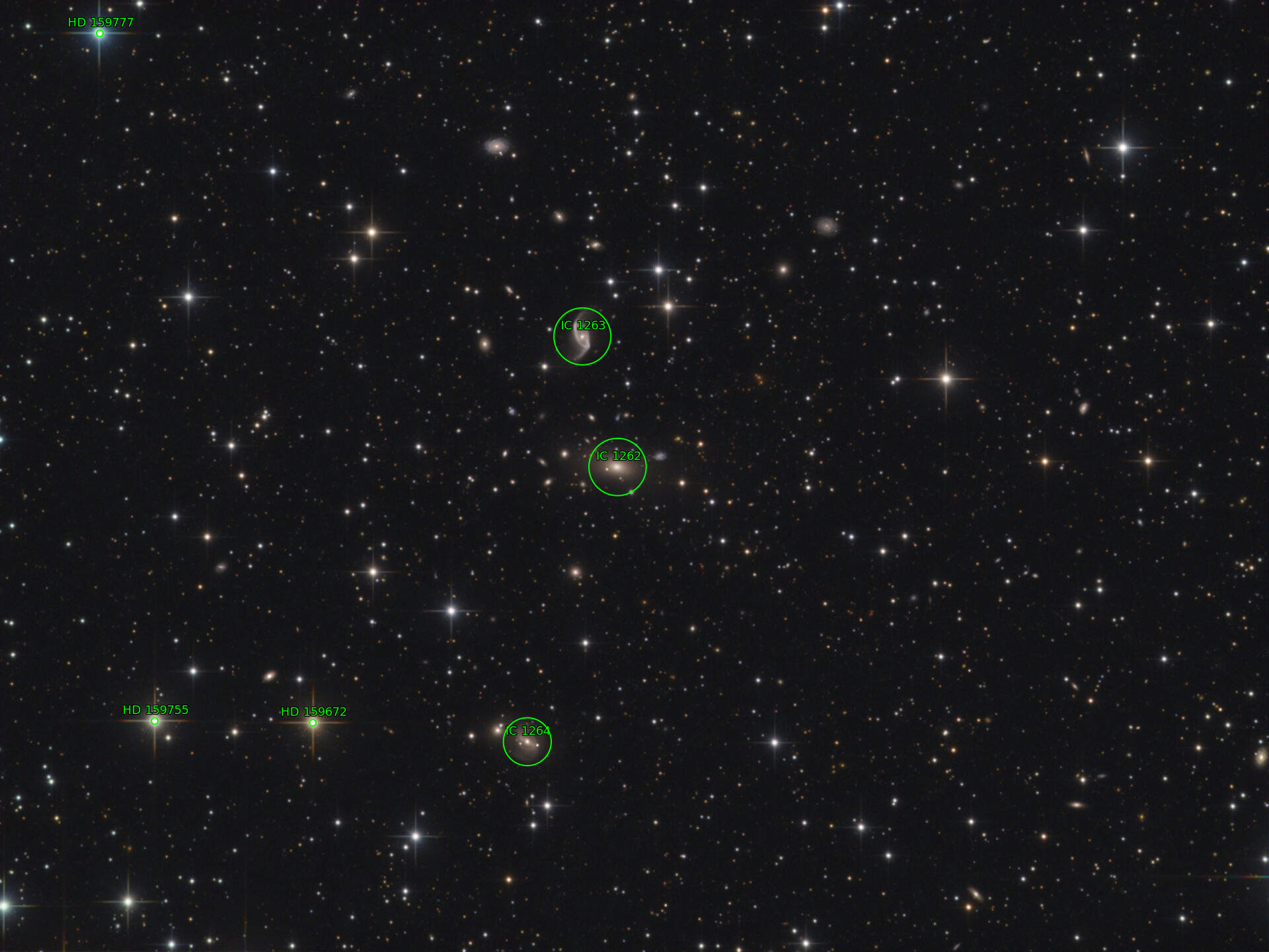 Sternkarten-Overlay (Astrometry.net)