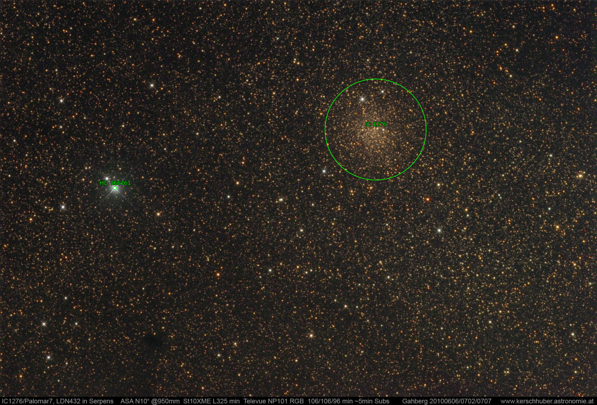 Sternkarten-Overlay (Astrometry.net)