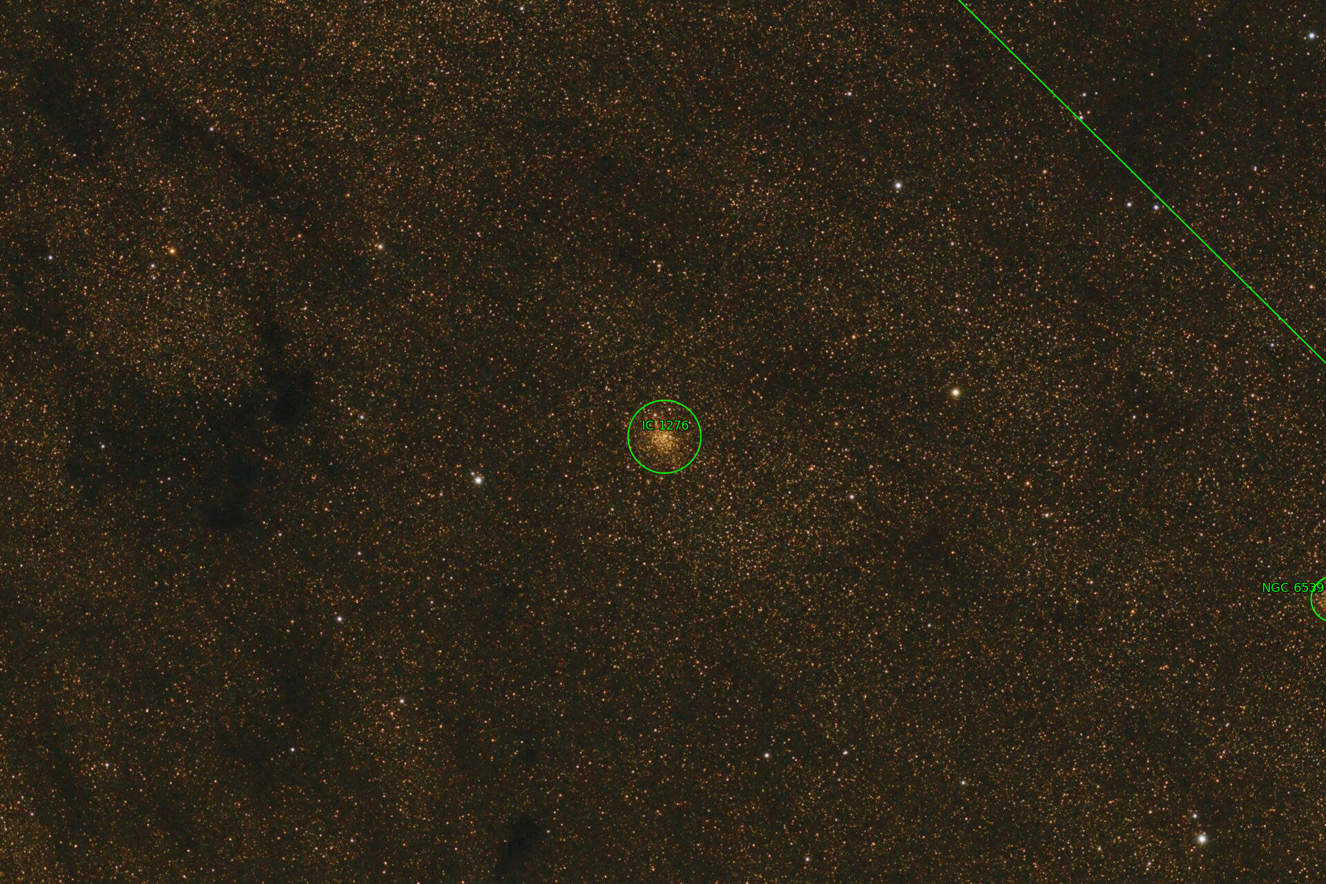 Sternkarten-Overlay (Astrometry.net)