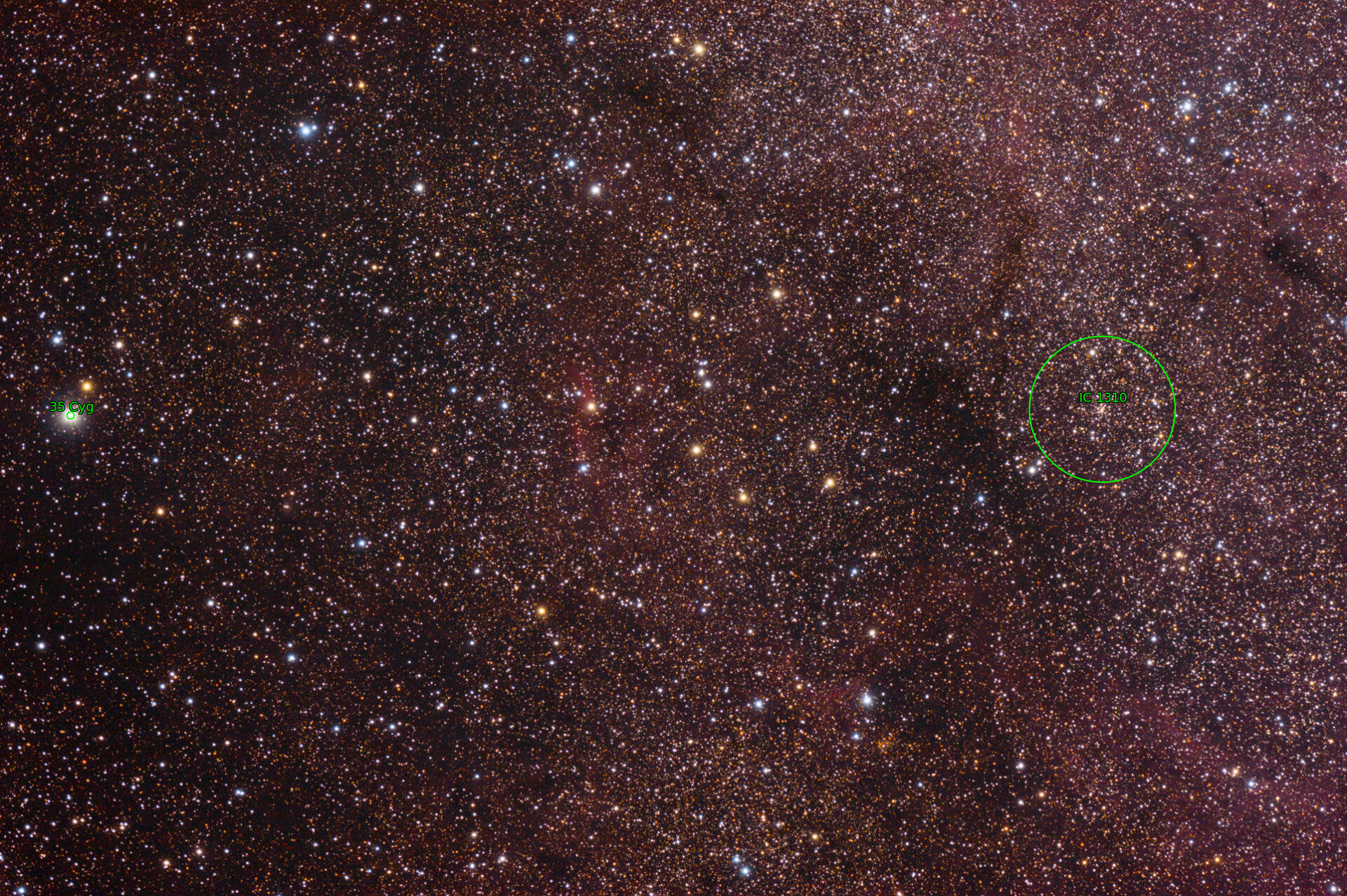 Sternkarten-Overlay (Astrometry.net)