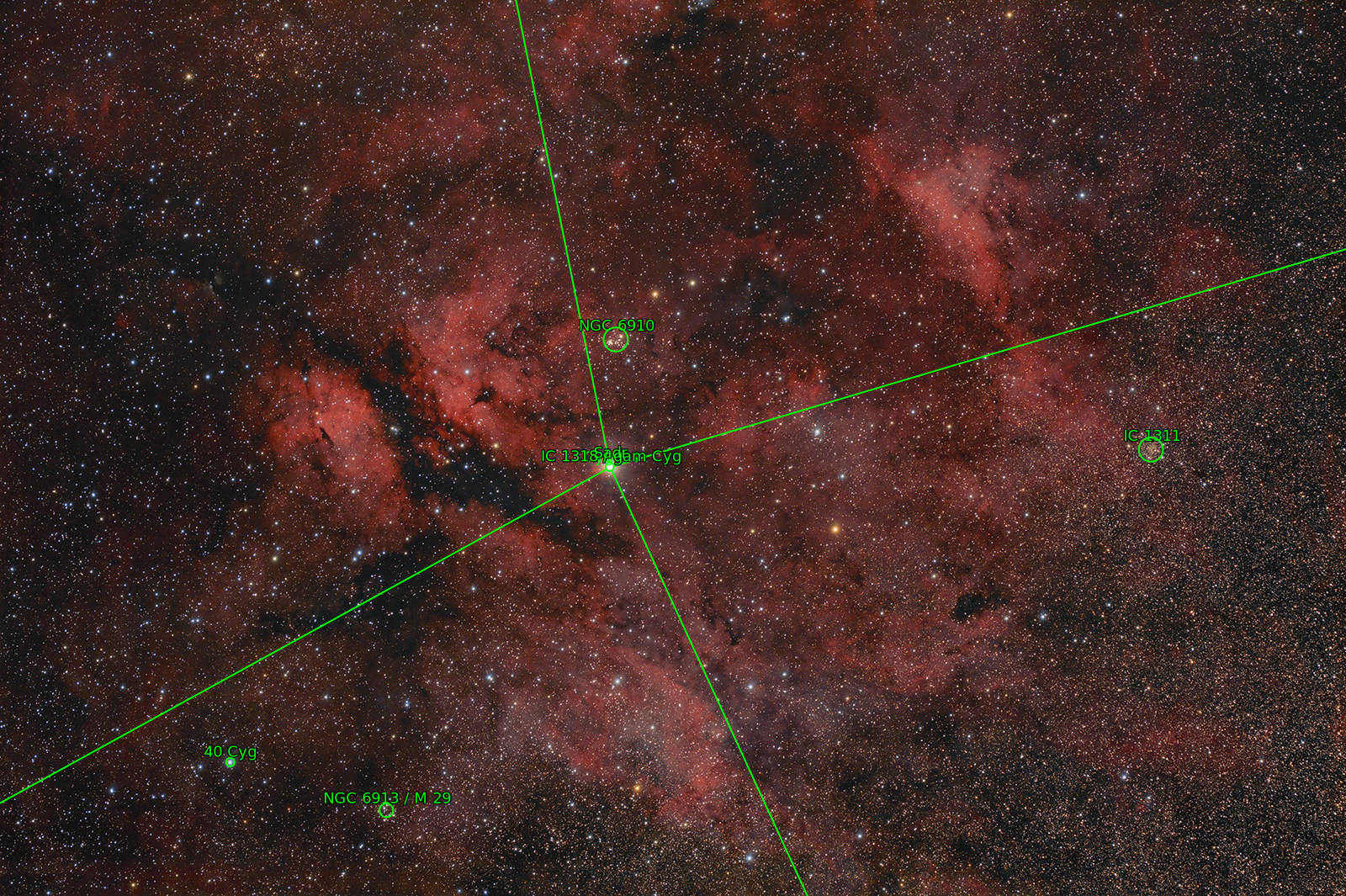 Sternkarten-Overlay (Astrometry.net)