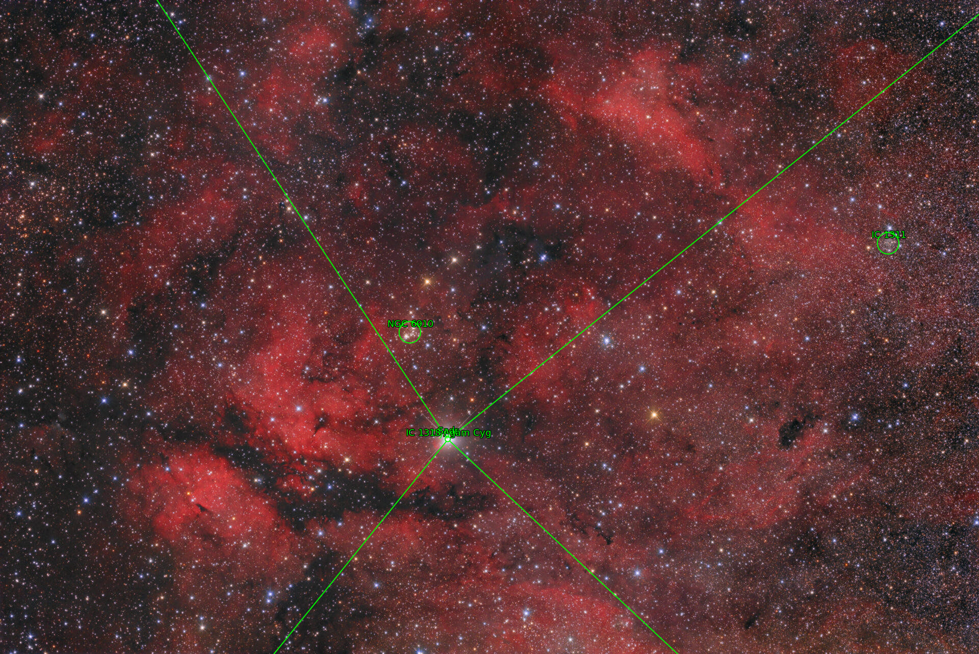 Sternkarten-Overlay (Astrometry.net)