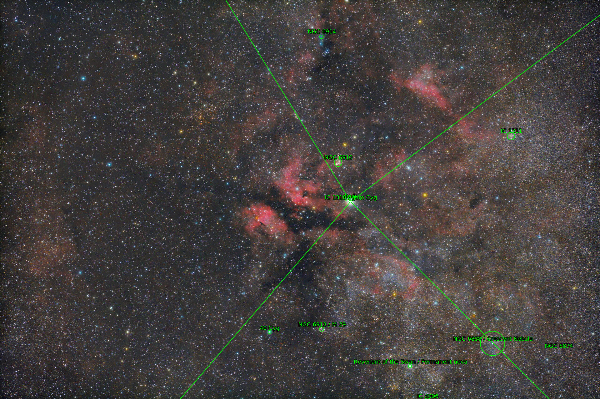 Sternkarten-Overlay (Astrometry.net)