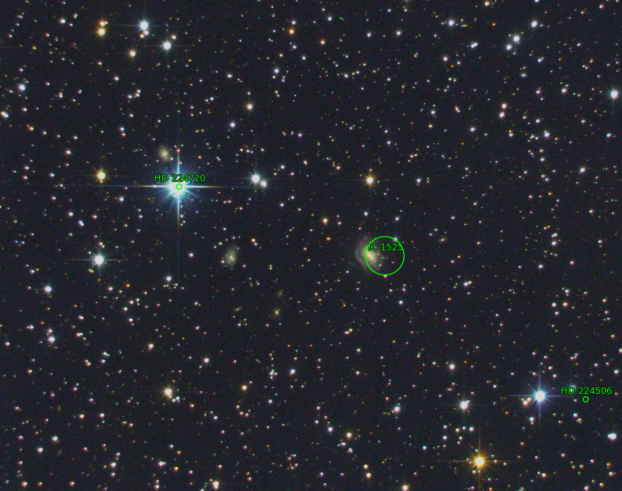 Sternkarten-Overlay (Astrometry.net)