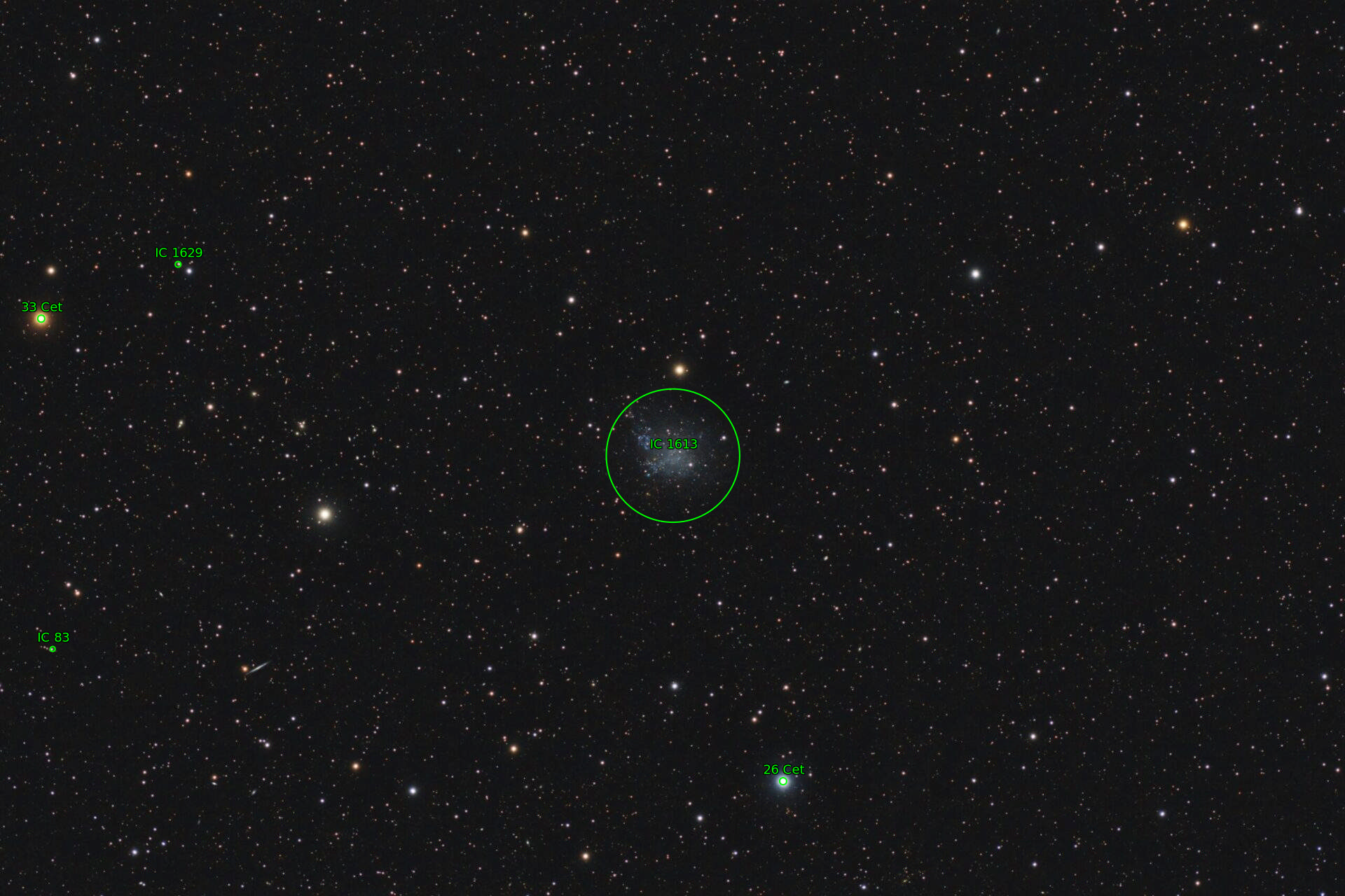 Sternkarten-Overlay (Astrometry.net)