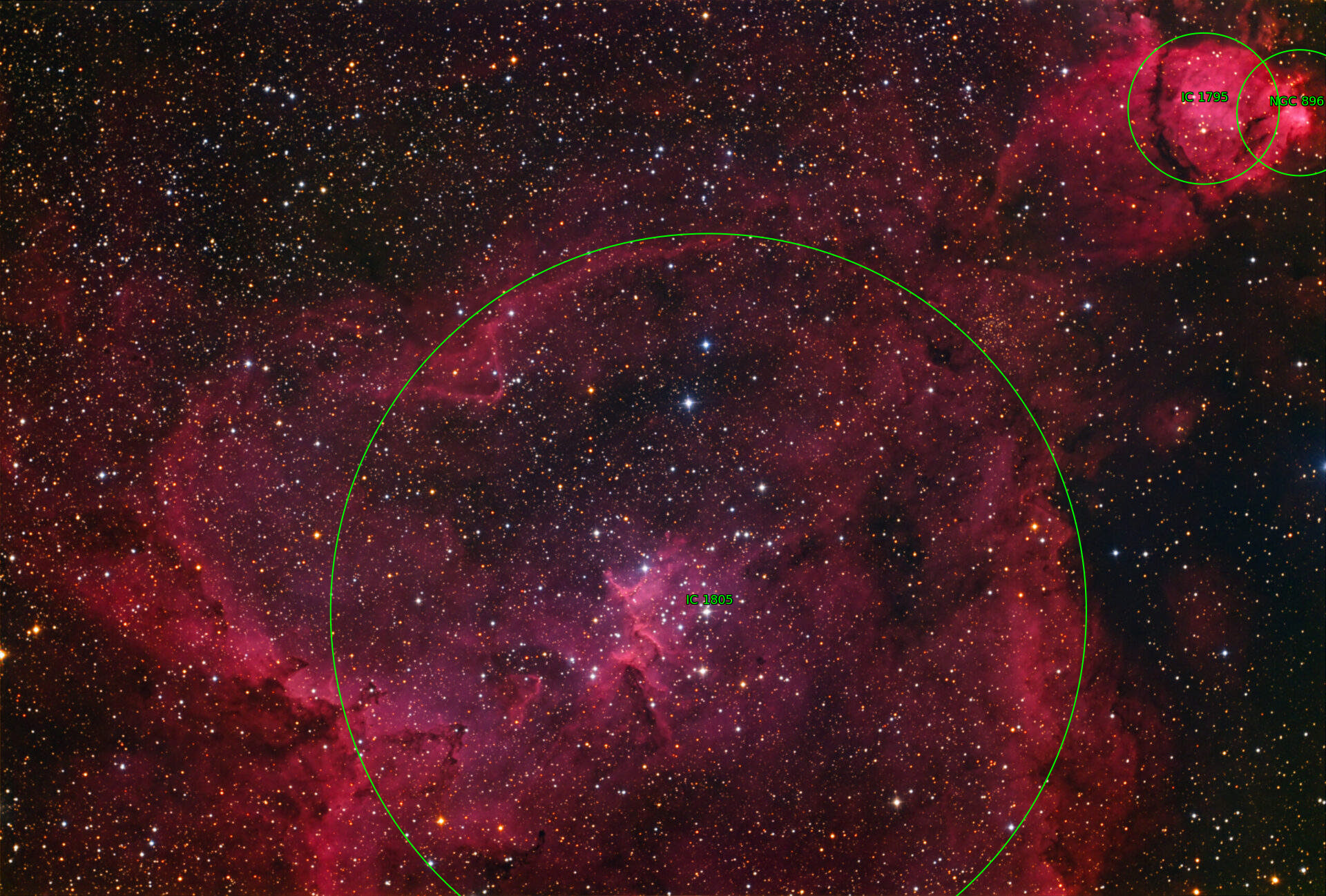 Sternkarten-Overlay (Astrometry.net)