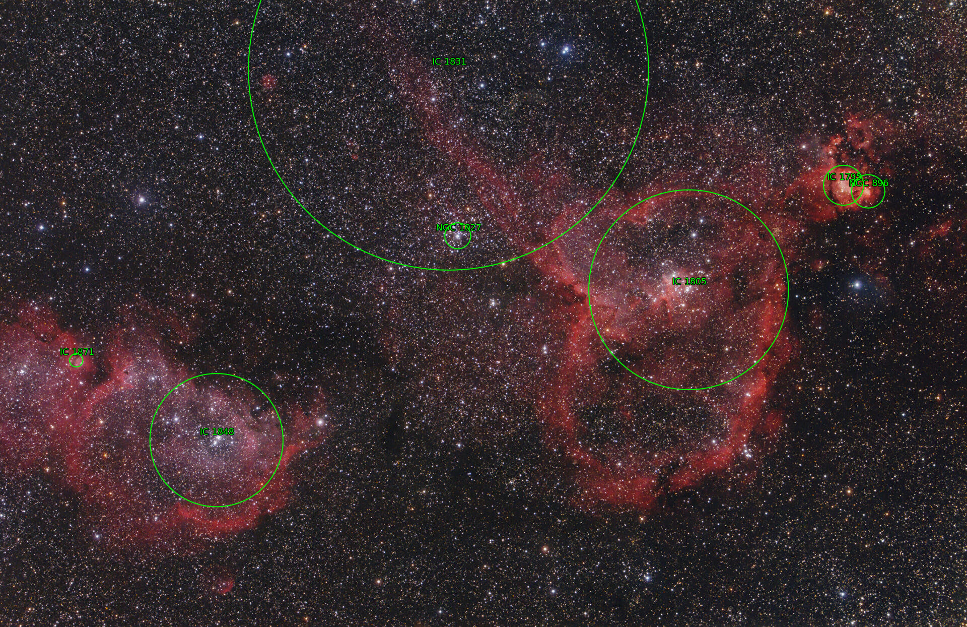 Sternkarten-Overlay (Astrometry.net)