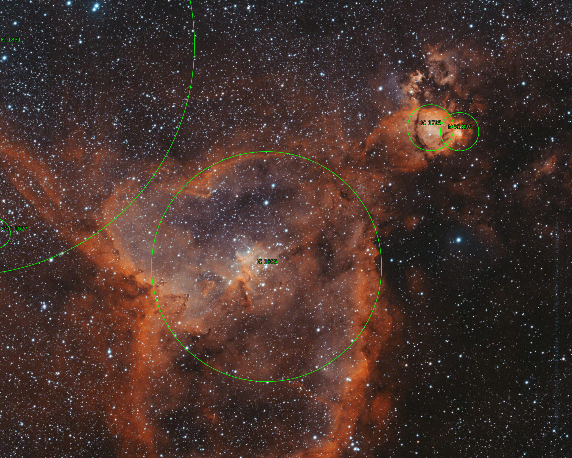 Sternkarten-Overlay (Astrometry.net)