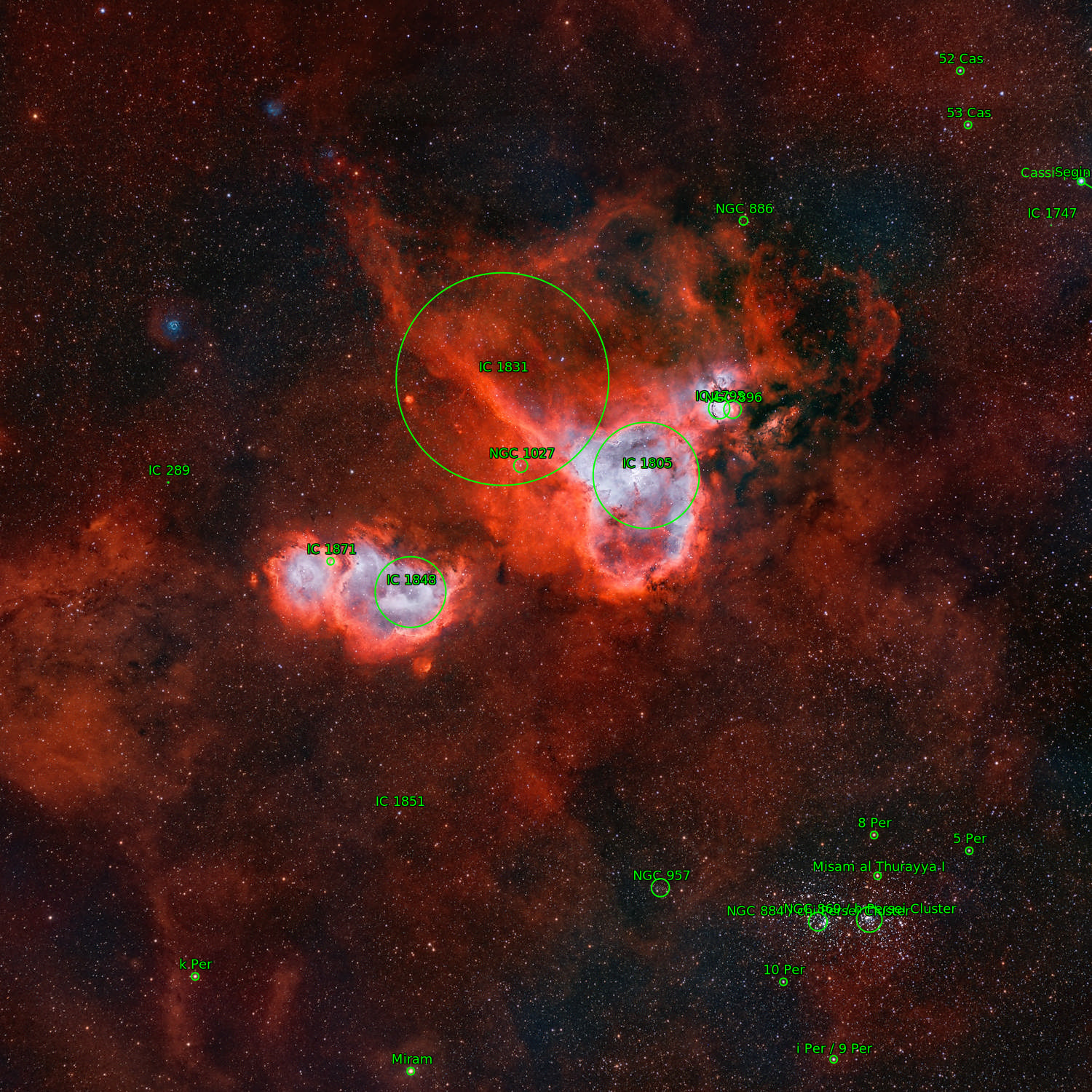Sternkarten-Overlay (Astrometry.net)
