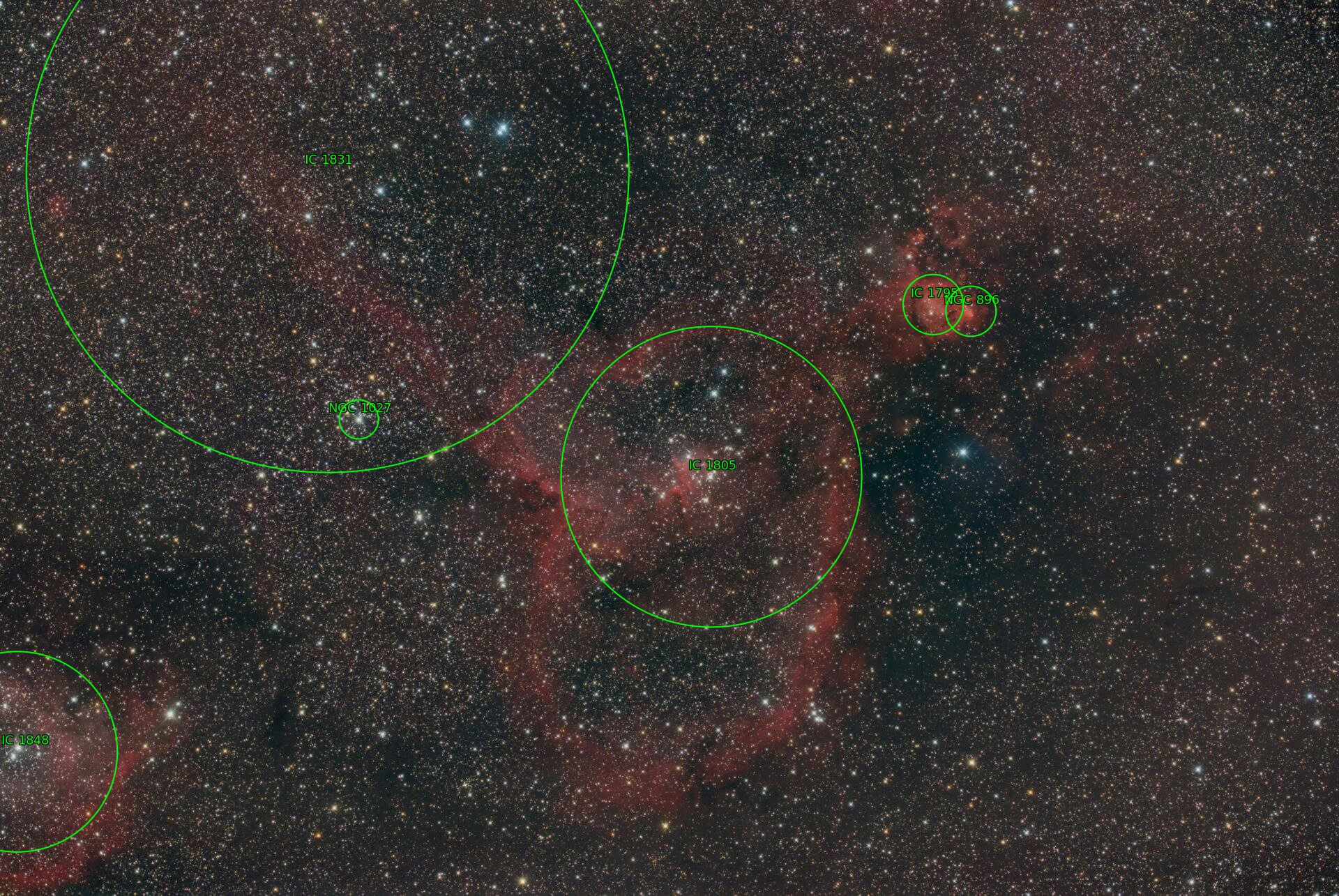 Sternkarten-Overlay (Astrometry.net)