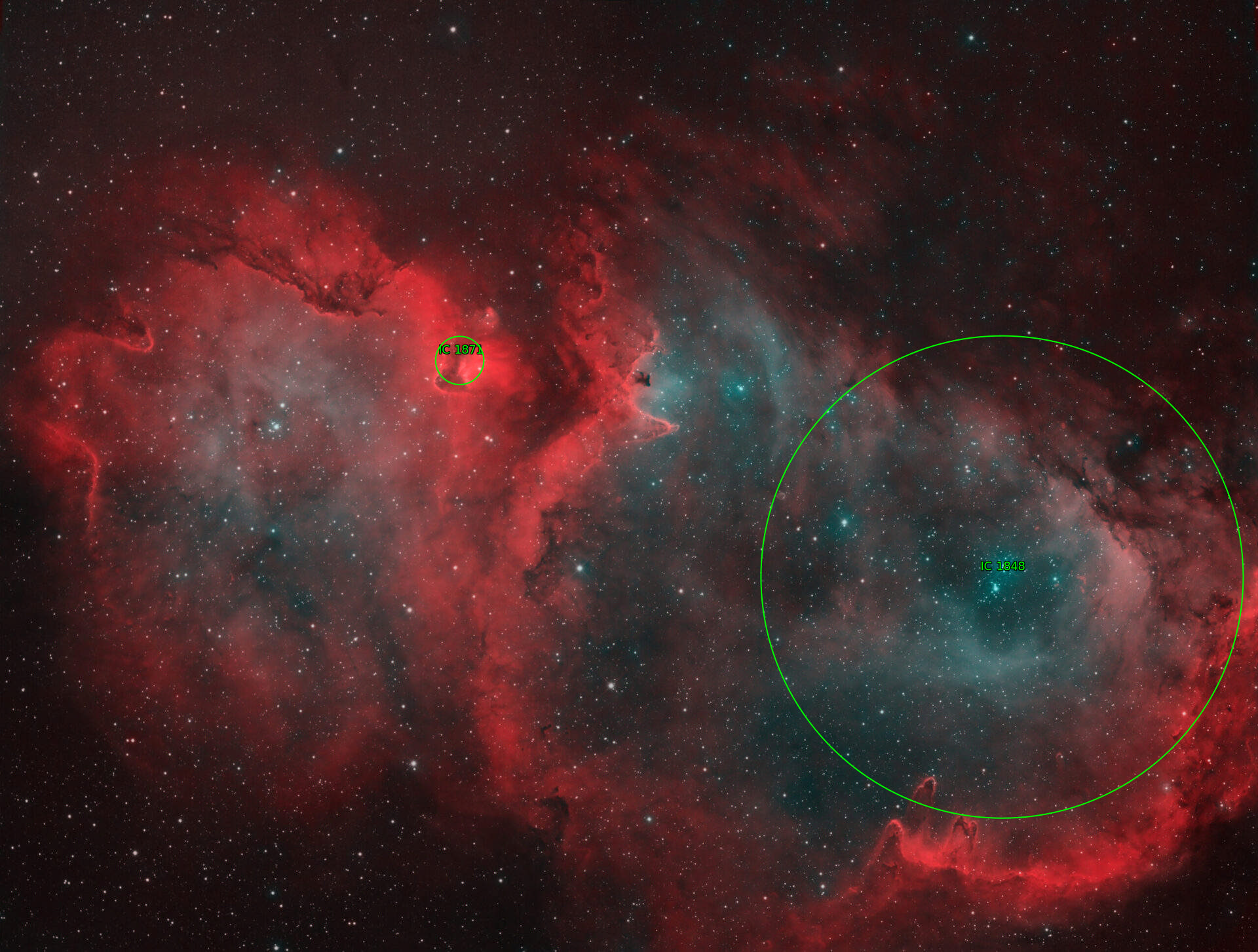 Sternkarten-Overlay (Astrometry.net)
