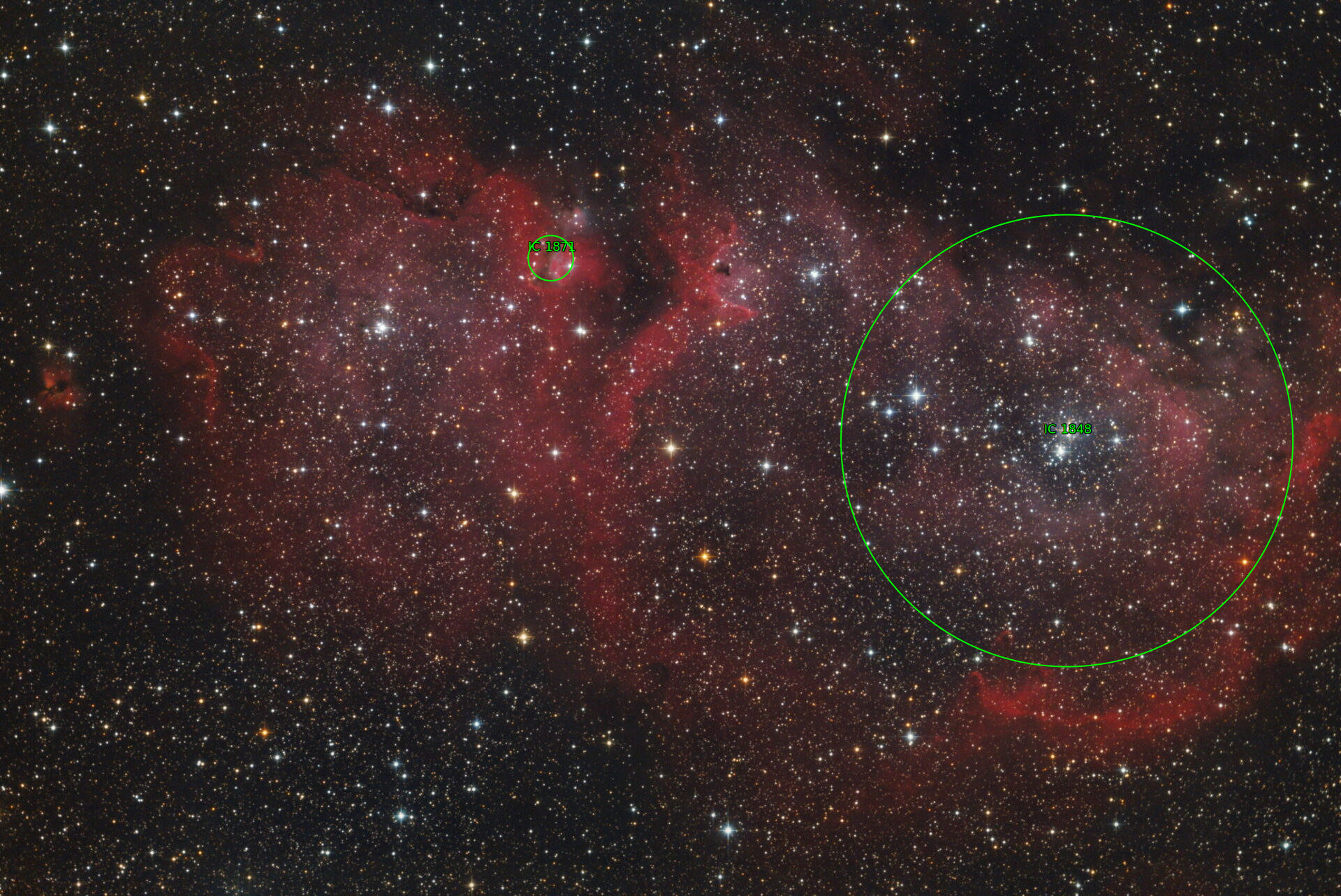 Sternkarten-Overlay (Astrometry.net)