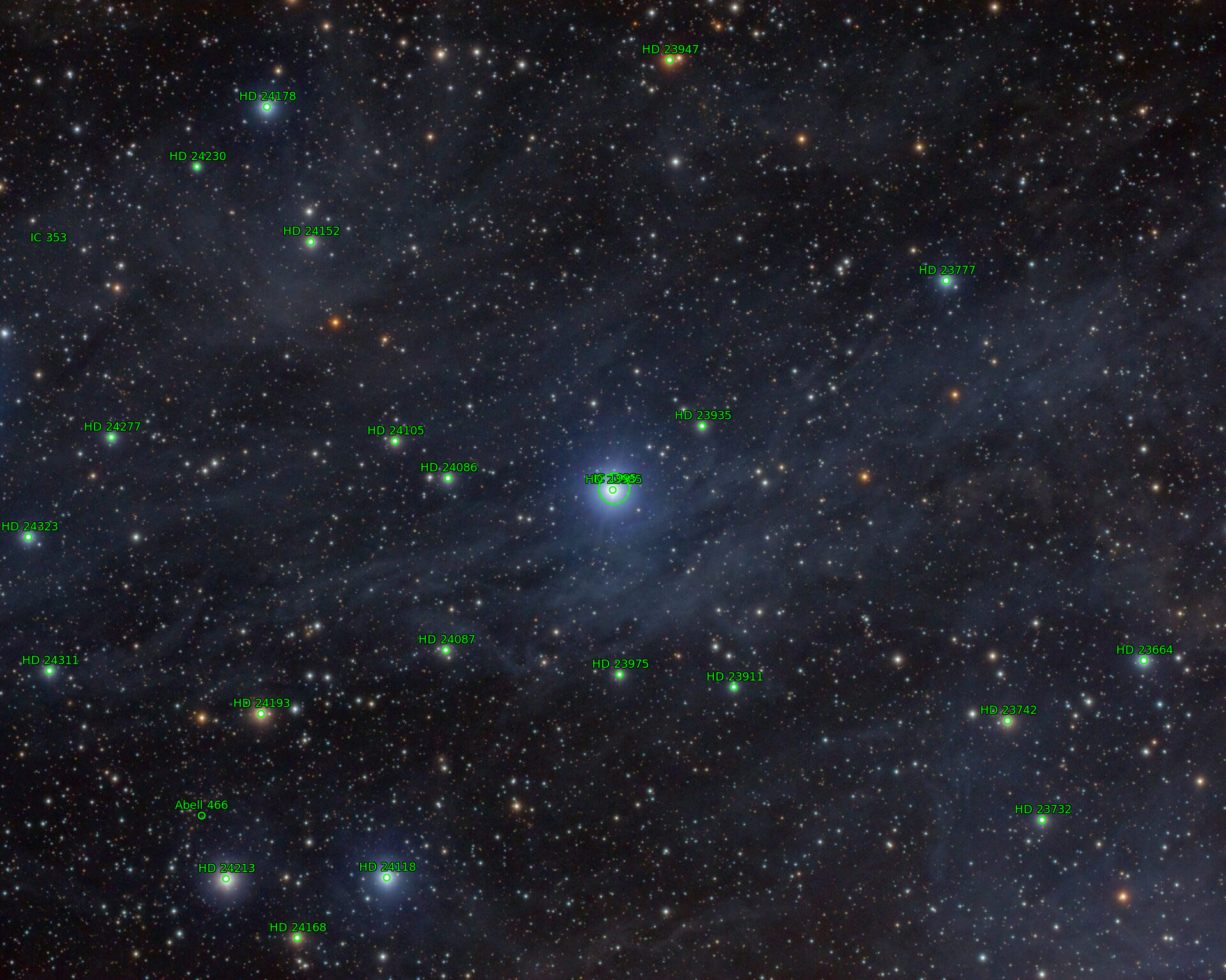 Sternkarten-Overlay (Astrometry.net)