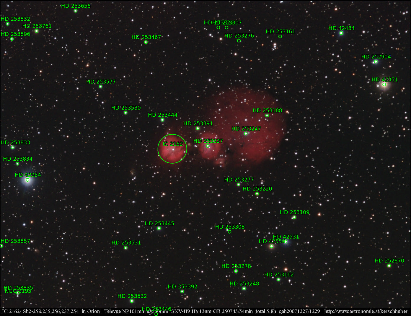 Sternkarten-Overlay (Astrometry.net)