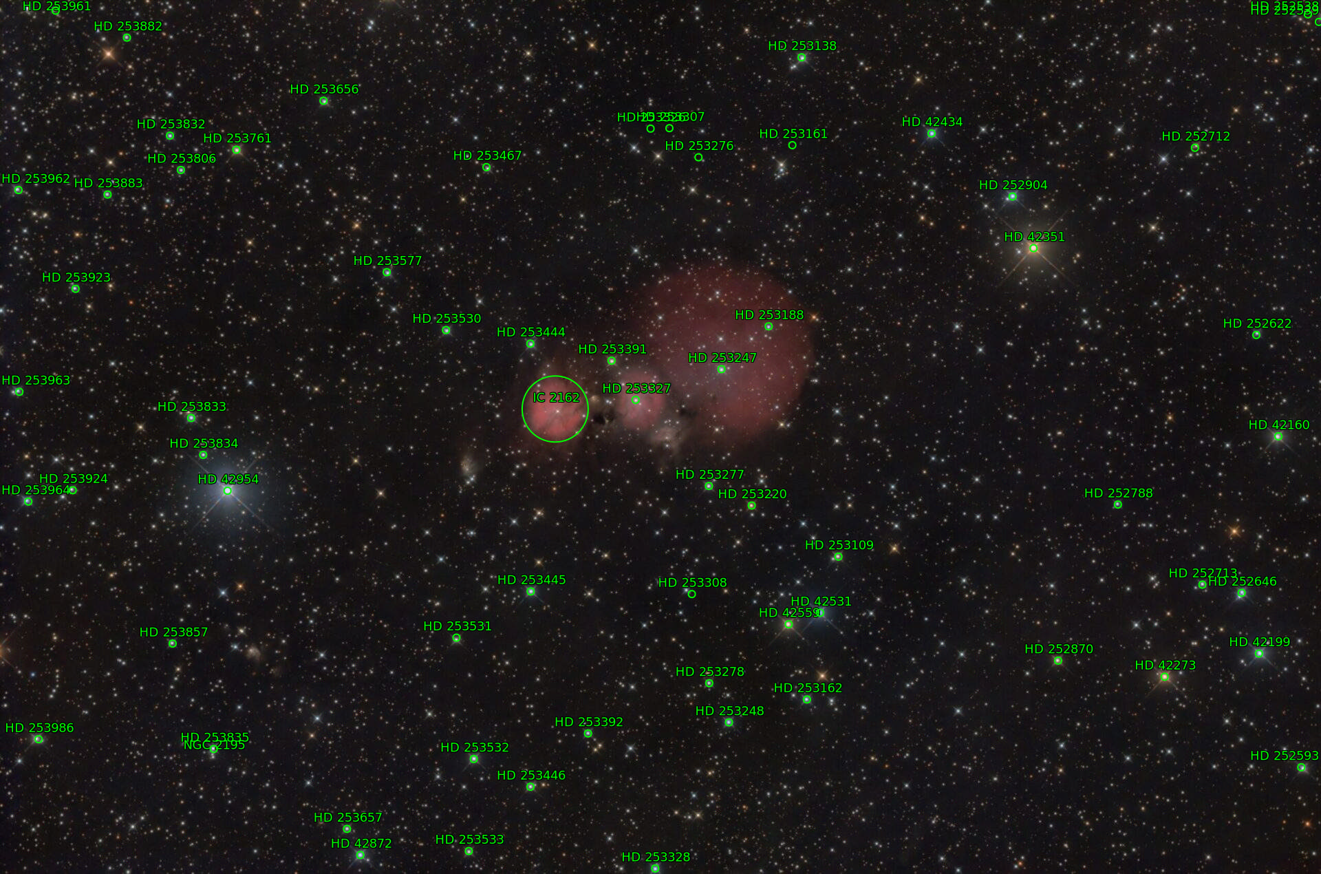 Sternkarten-Overlay (Astrometry.net)