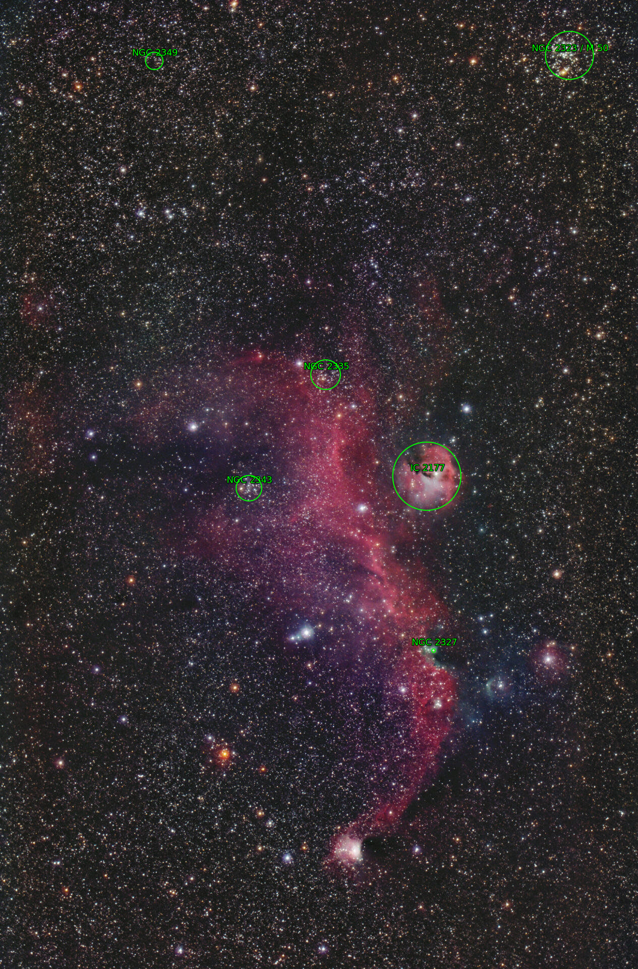 Sternkarten-Overlay (Astrometry.net)