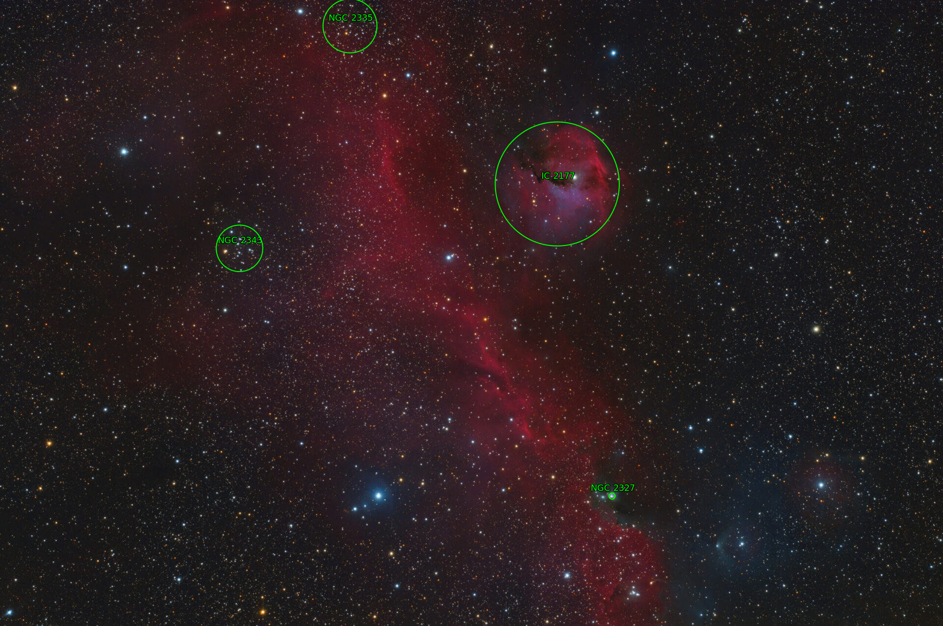 Sternkarten-Overlay (Astrometry.net)