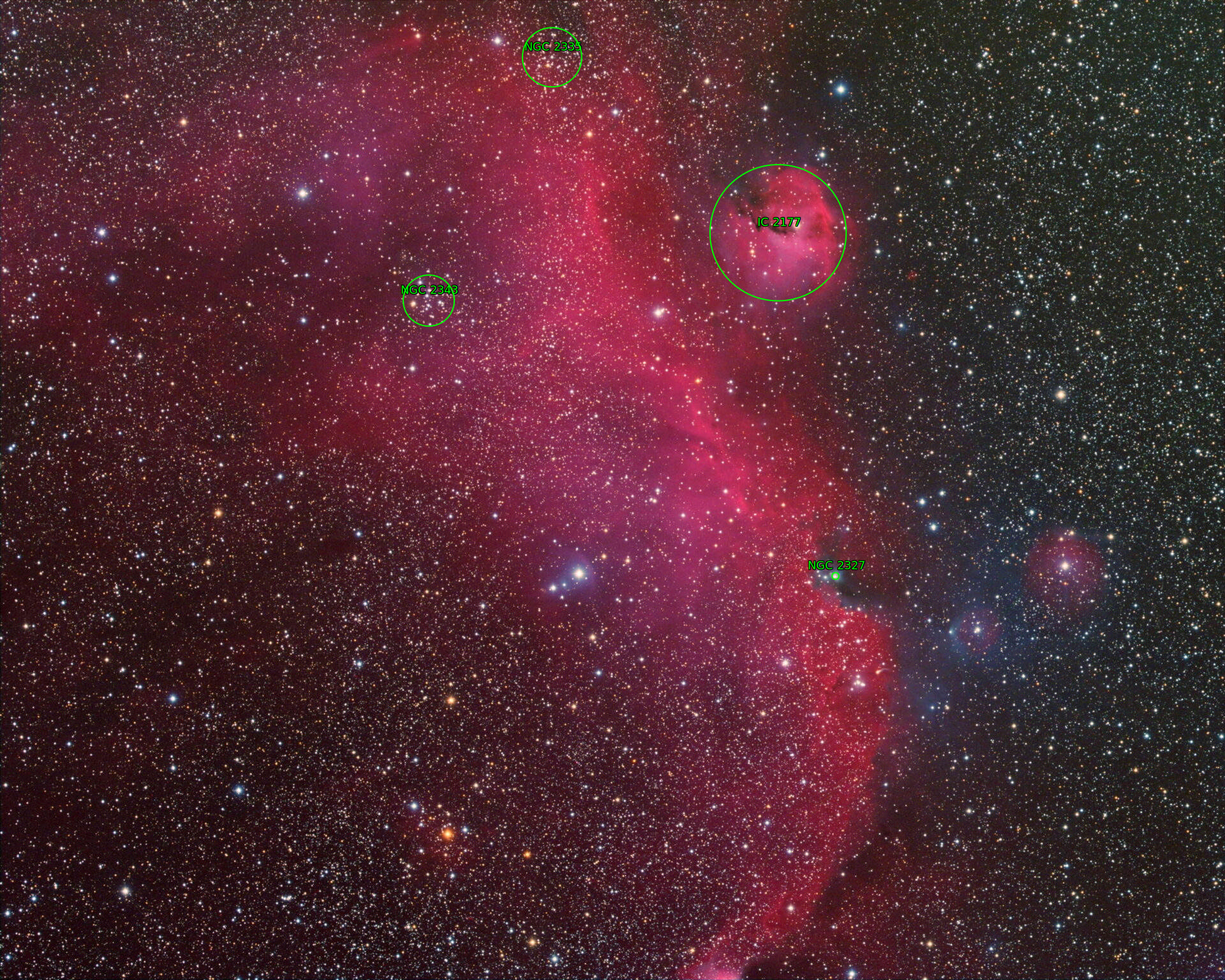 Sternkarten-Overlay (Astrometry.net)