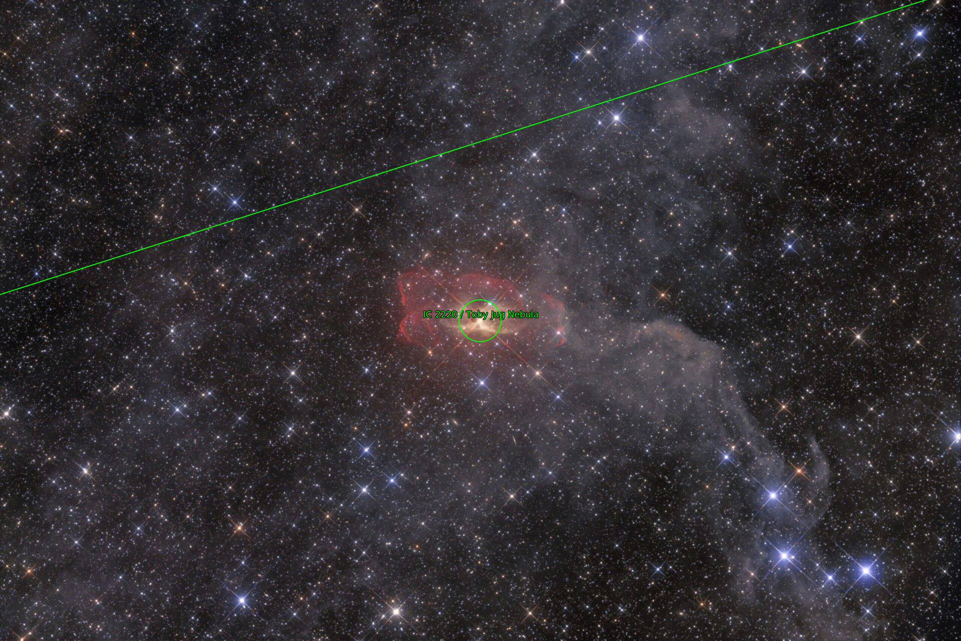 Sternkarten-Overlay (Astrometry.net)