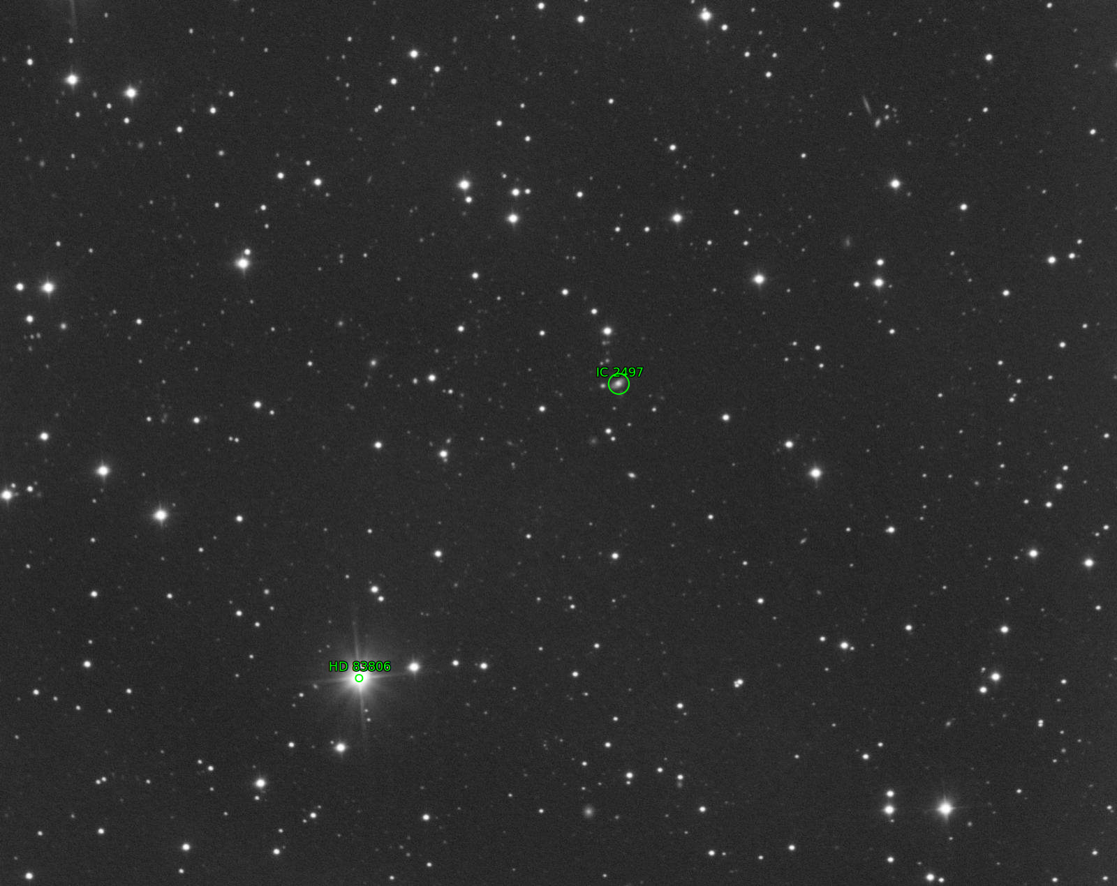 Sternkarten-Overlay (Astrometry.net)