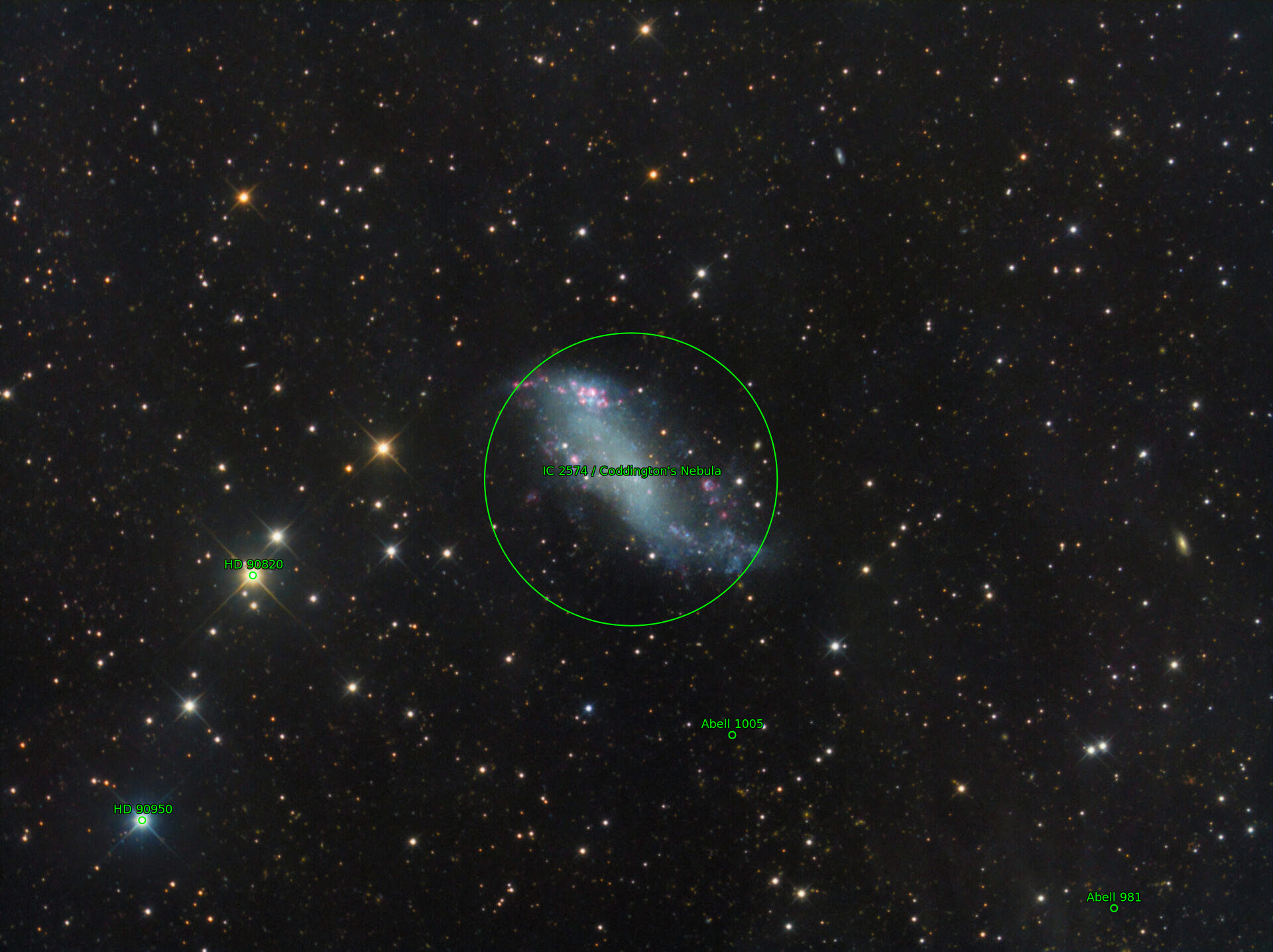 Sternkarten-Overlay (Astrometry.net)
