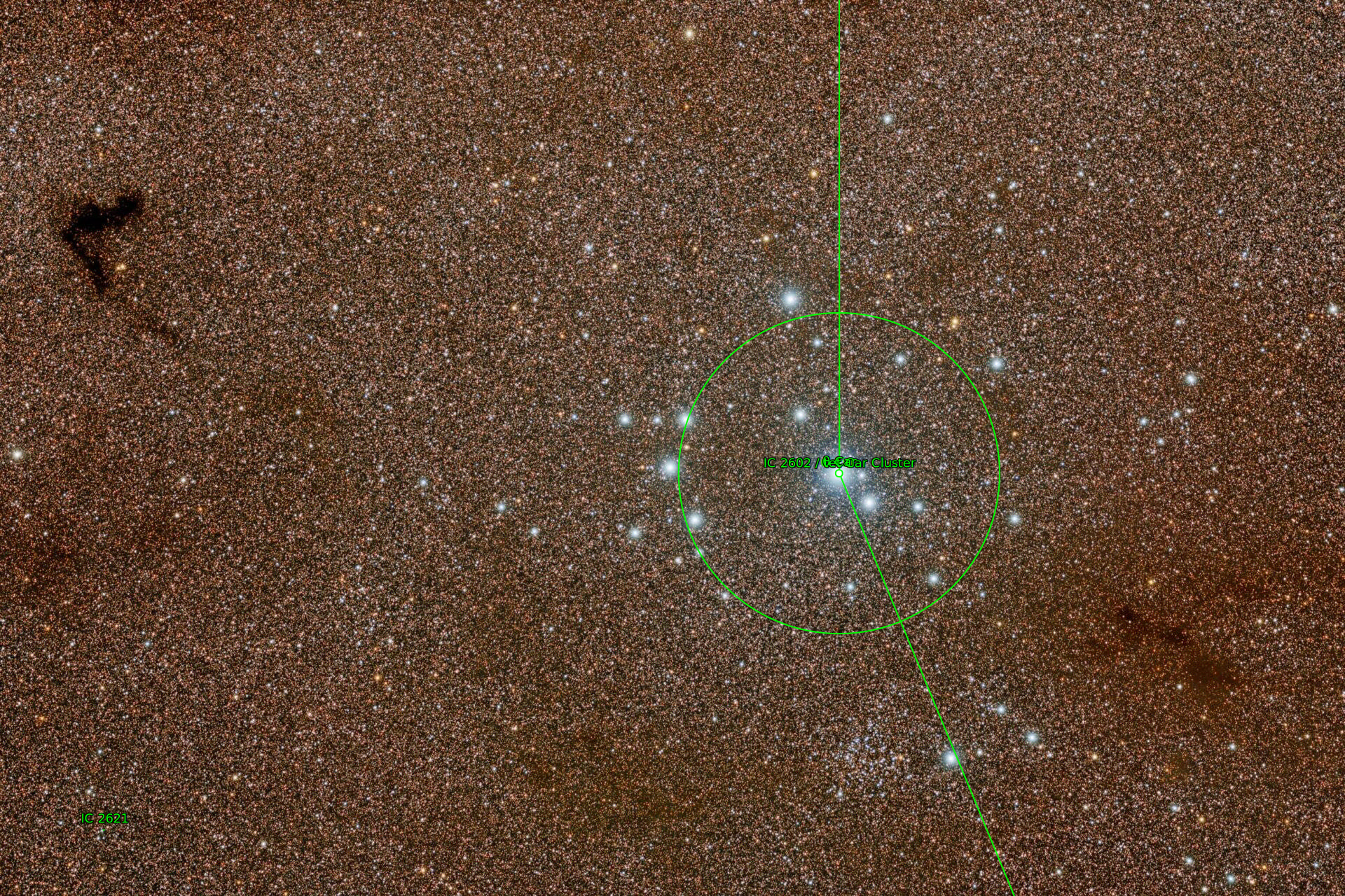 Sternkarten-Overlay (Astrometry.net)