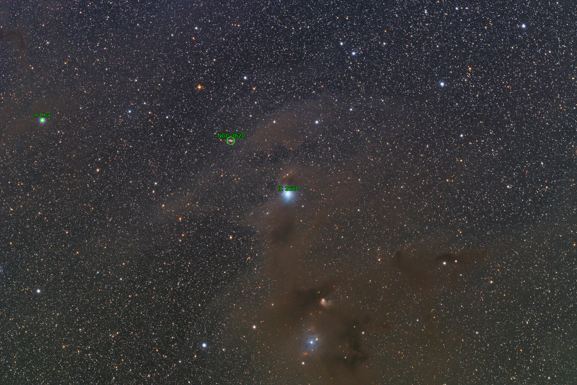Sternkarten-Overlay (Astrometry.net)