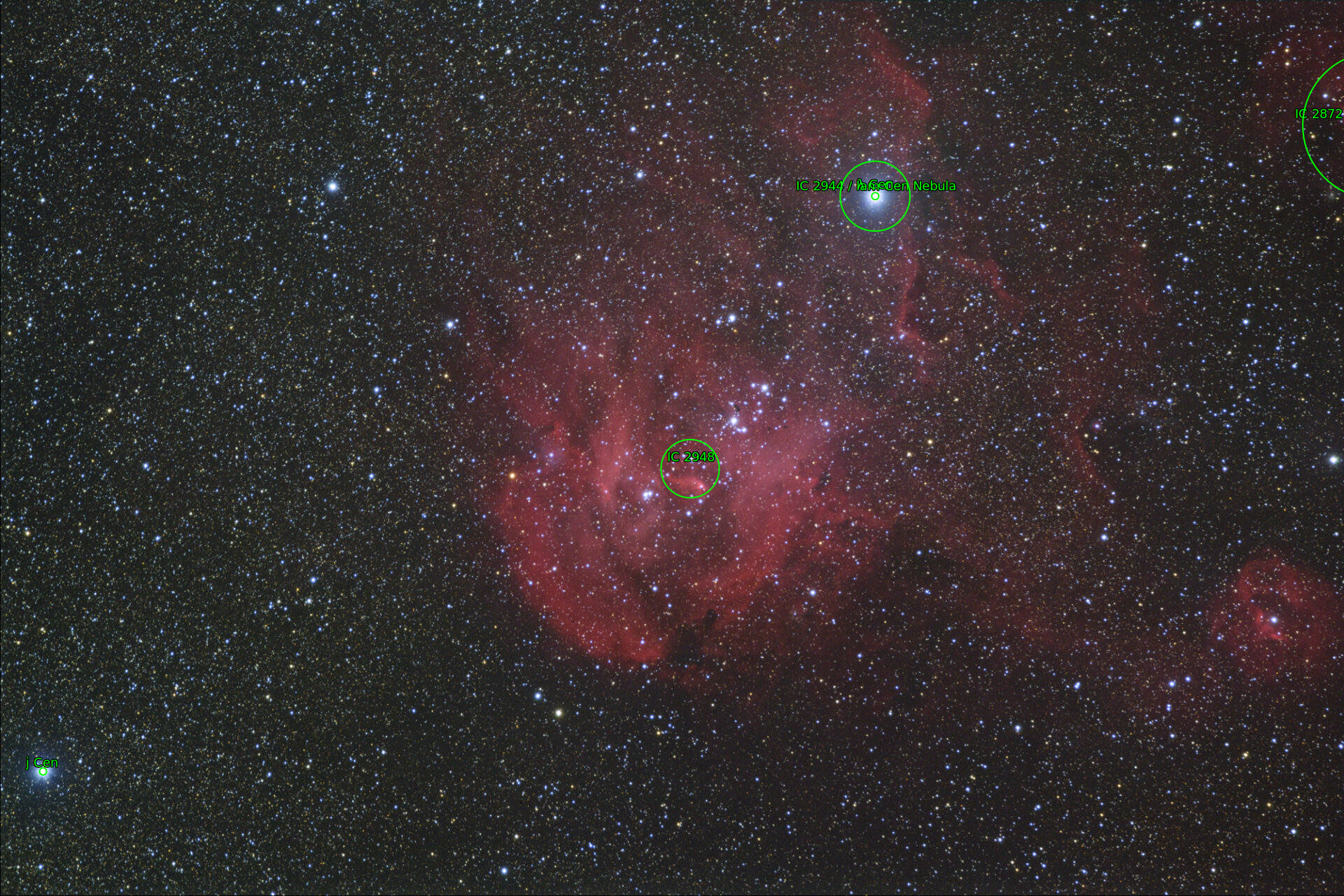 Sternkarten-Overlay (Astrometry.net)