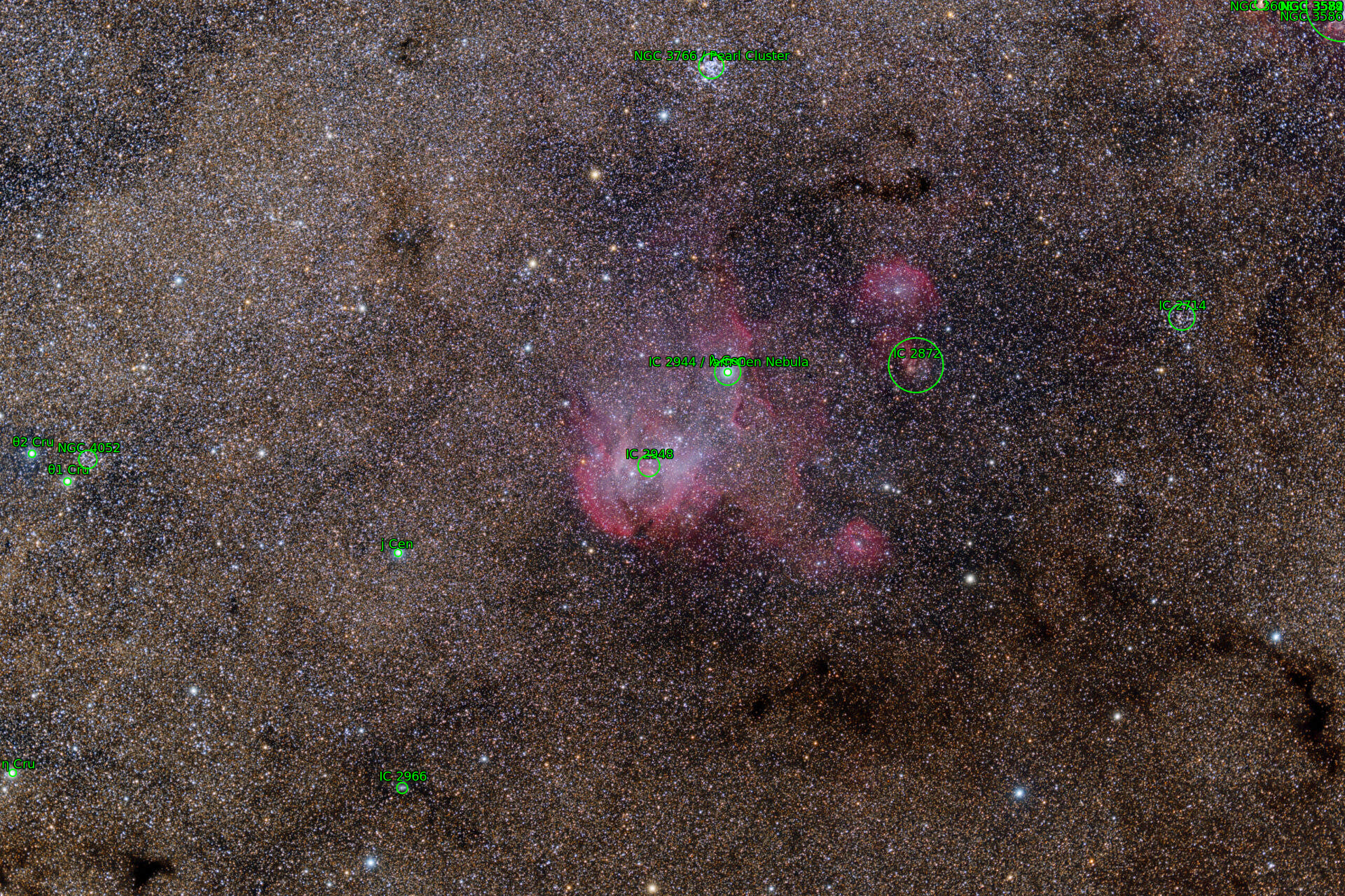 Sternkarten-Overlay (Astrometry.net)