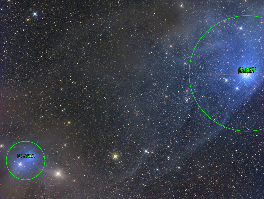 Sternkarten-Overlay (Astrometry.net)