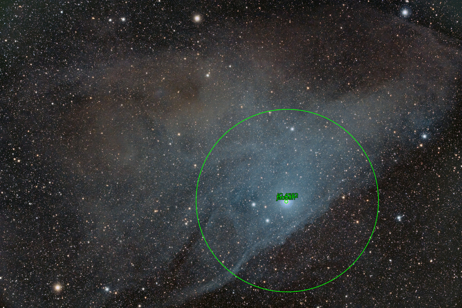 Sternkarten-Overlay (Astrometry.net)