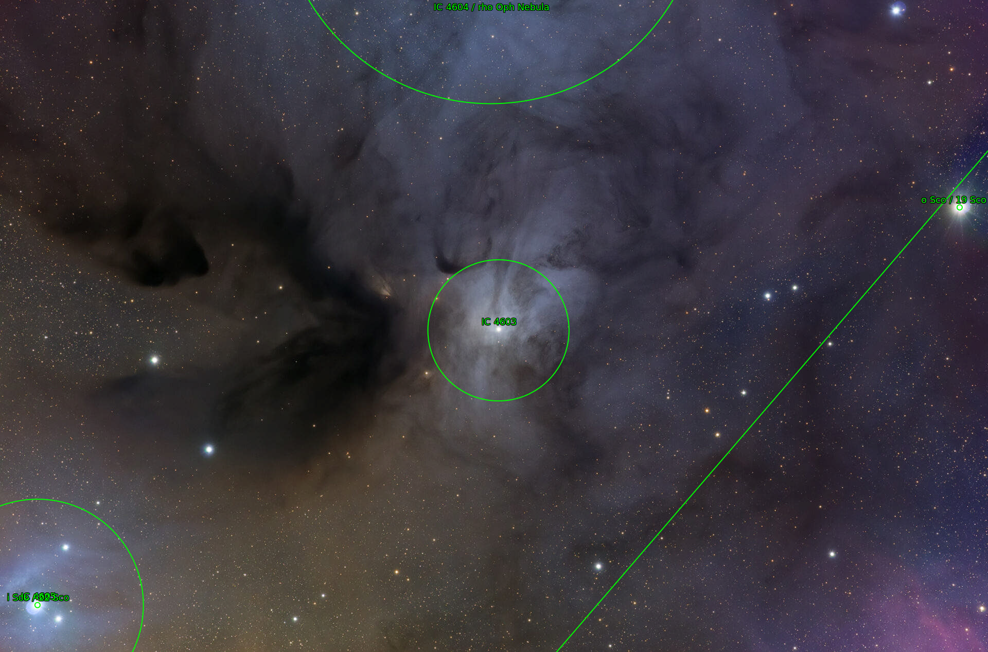 Sternkarten-Overlay (Astrometry.net)