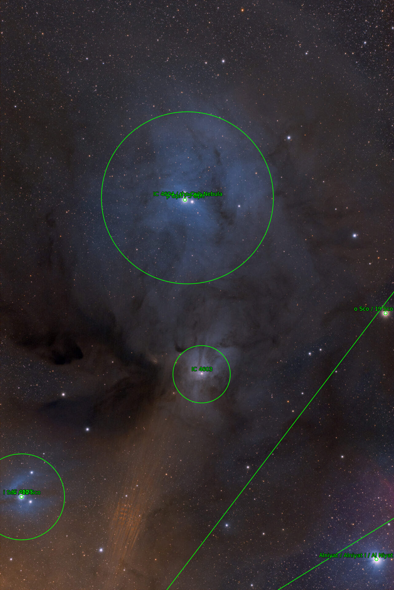 Sternkarten-Overlay (Astrometry.net)