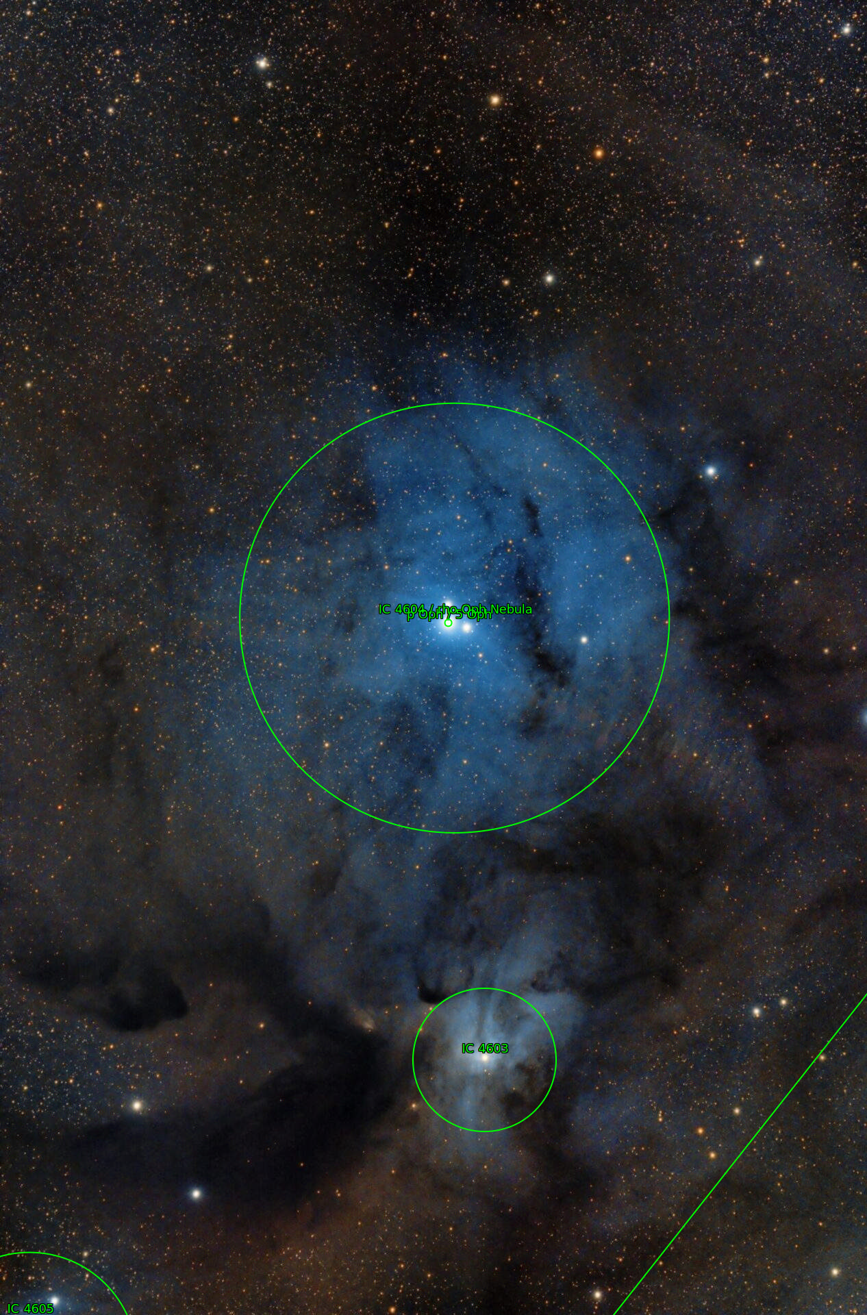 Sternkarten-Overlay (Astrometry.net)