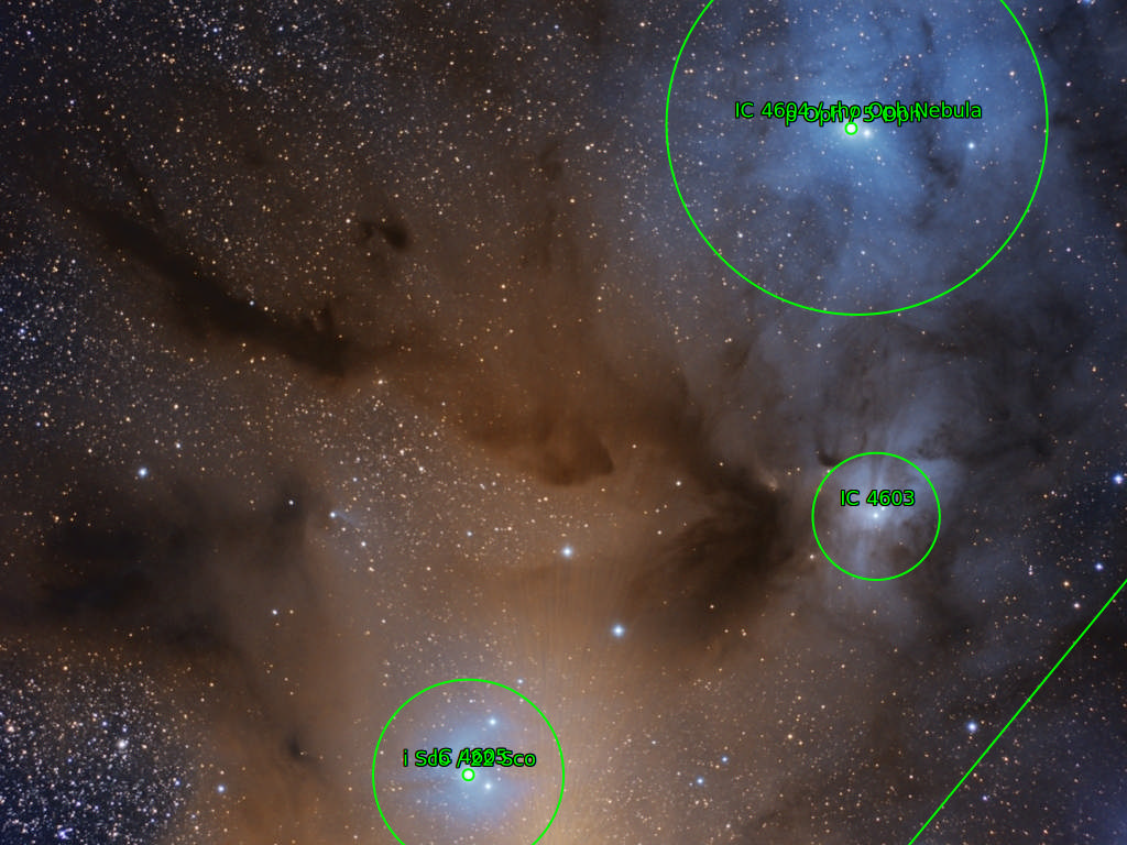Sternkarten-Overlay (Astrometry.net)