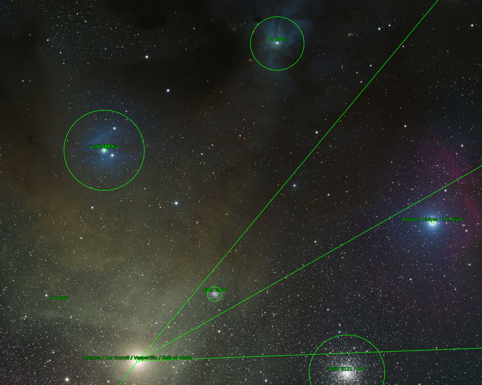Sternkarten-Overlay (Astrometry.net)