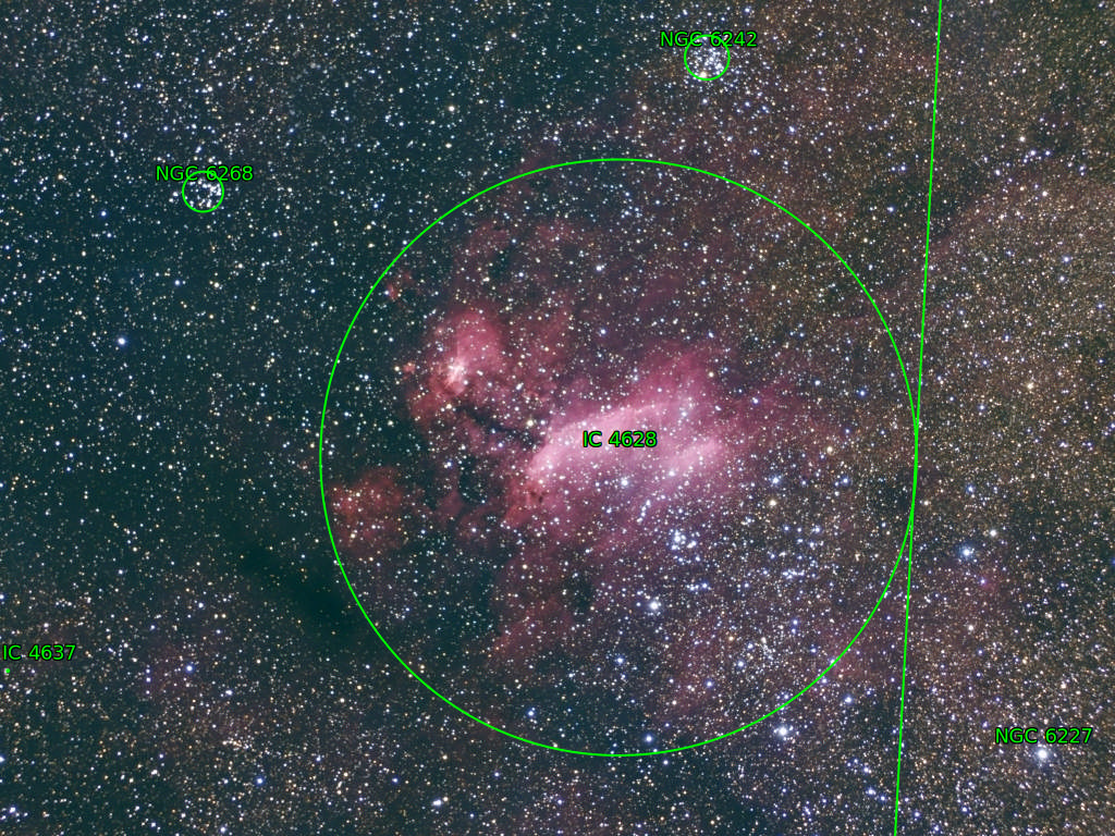 Sternkarten-Overlay (Astrometry.net)