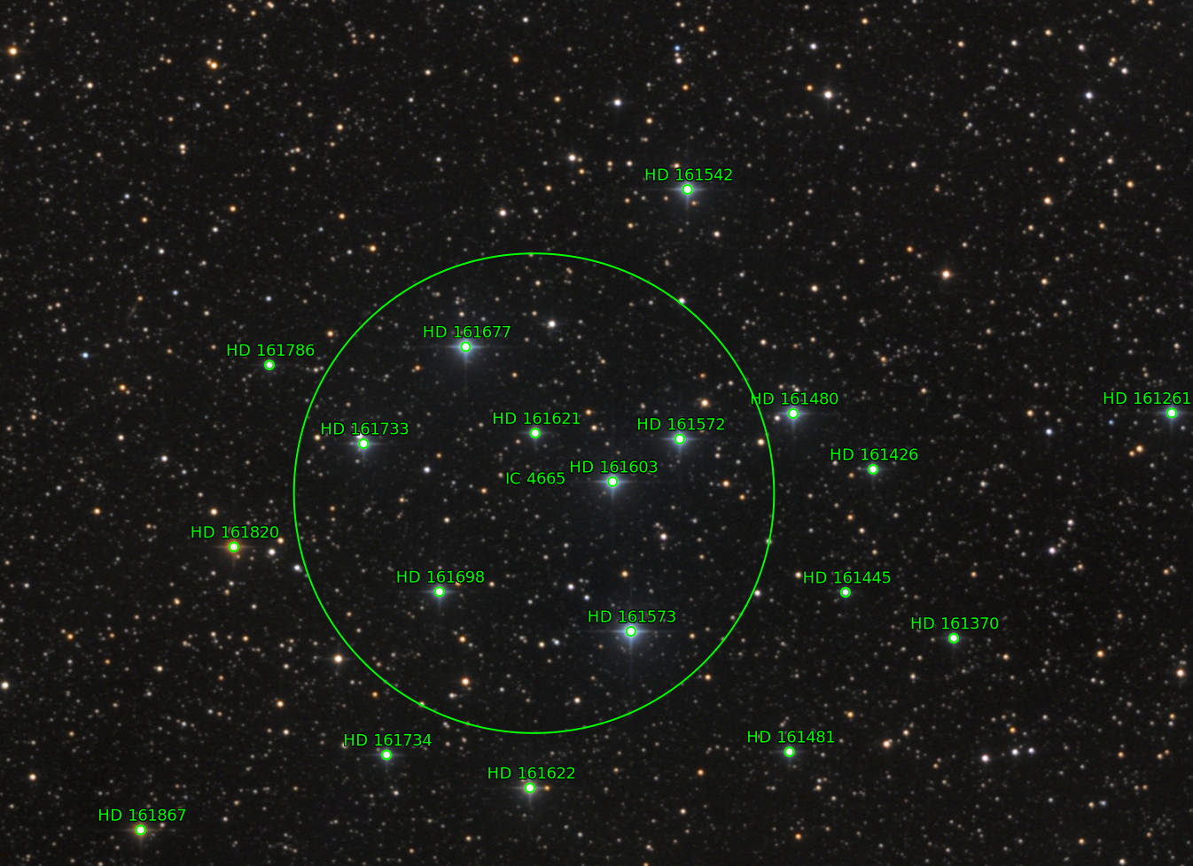 Sternkarten-Overlay (Astrometry.net)