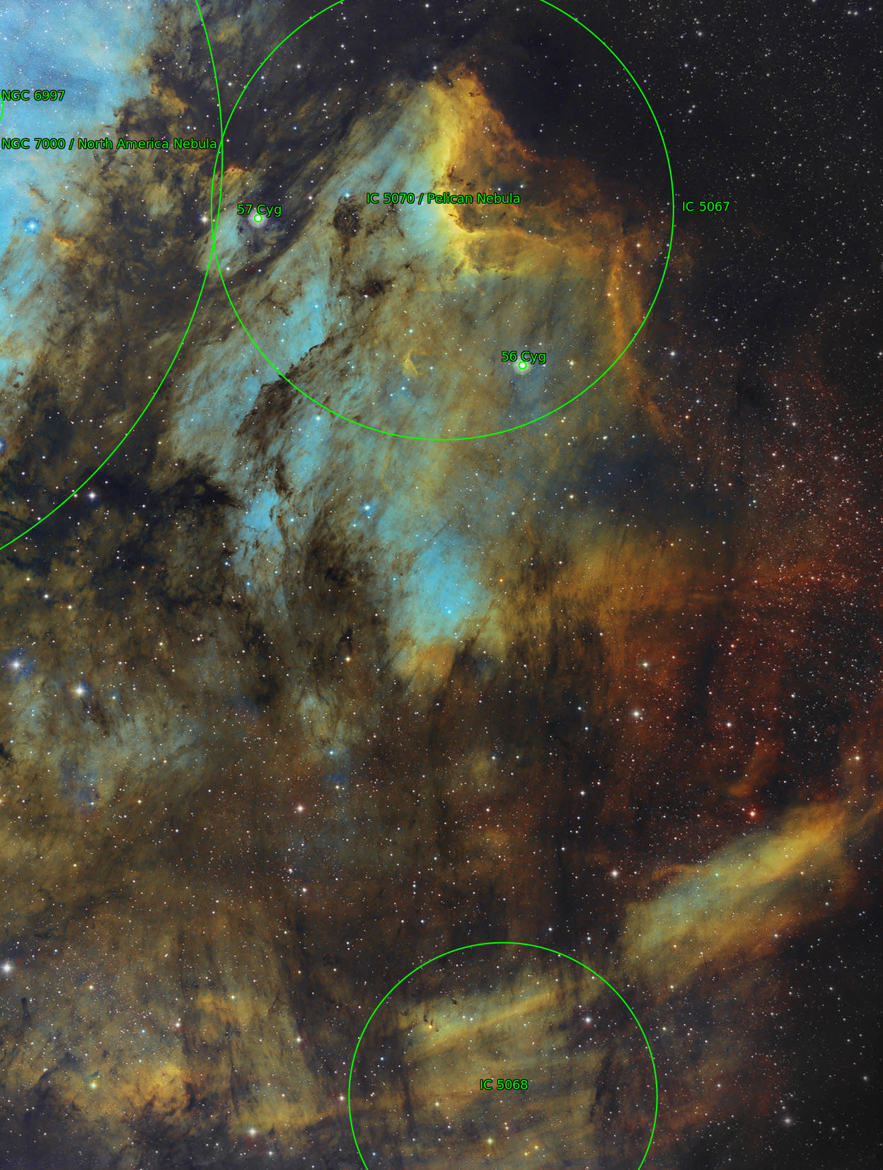Sternkarten-Overlay (Astrometry.net)