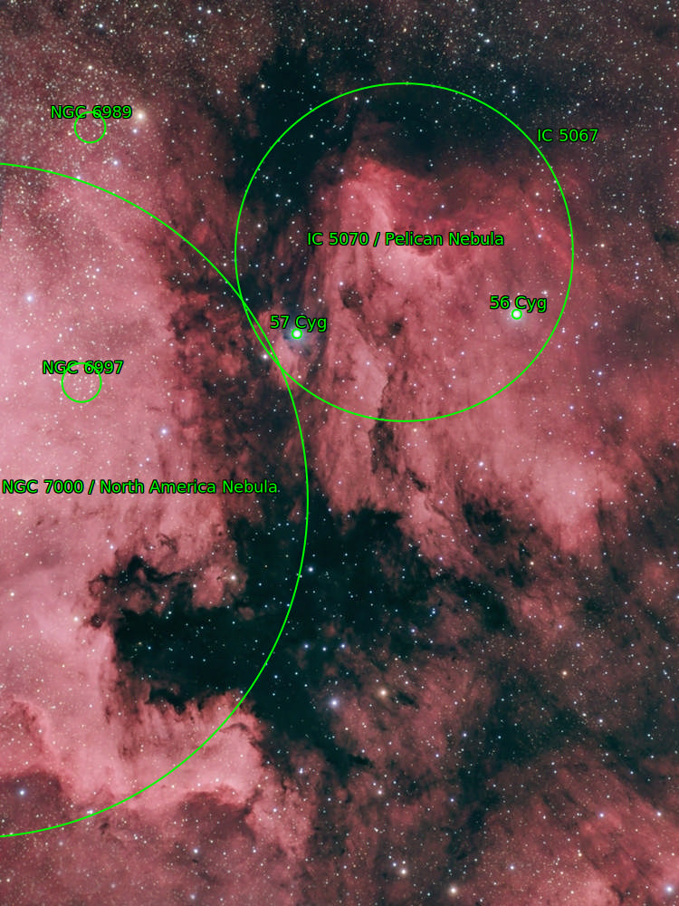 Sternkarten-Overlay (Astrometry.net)