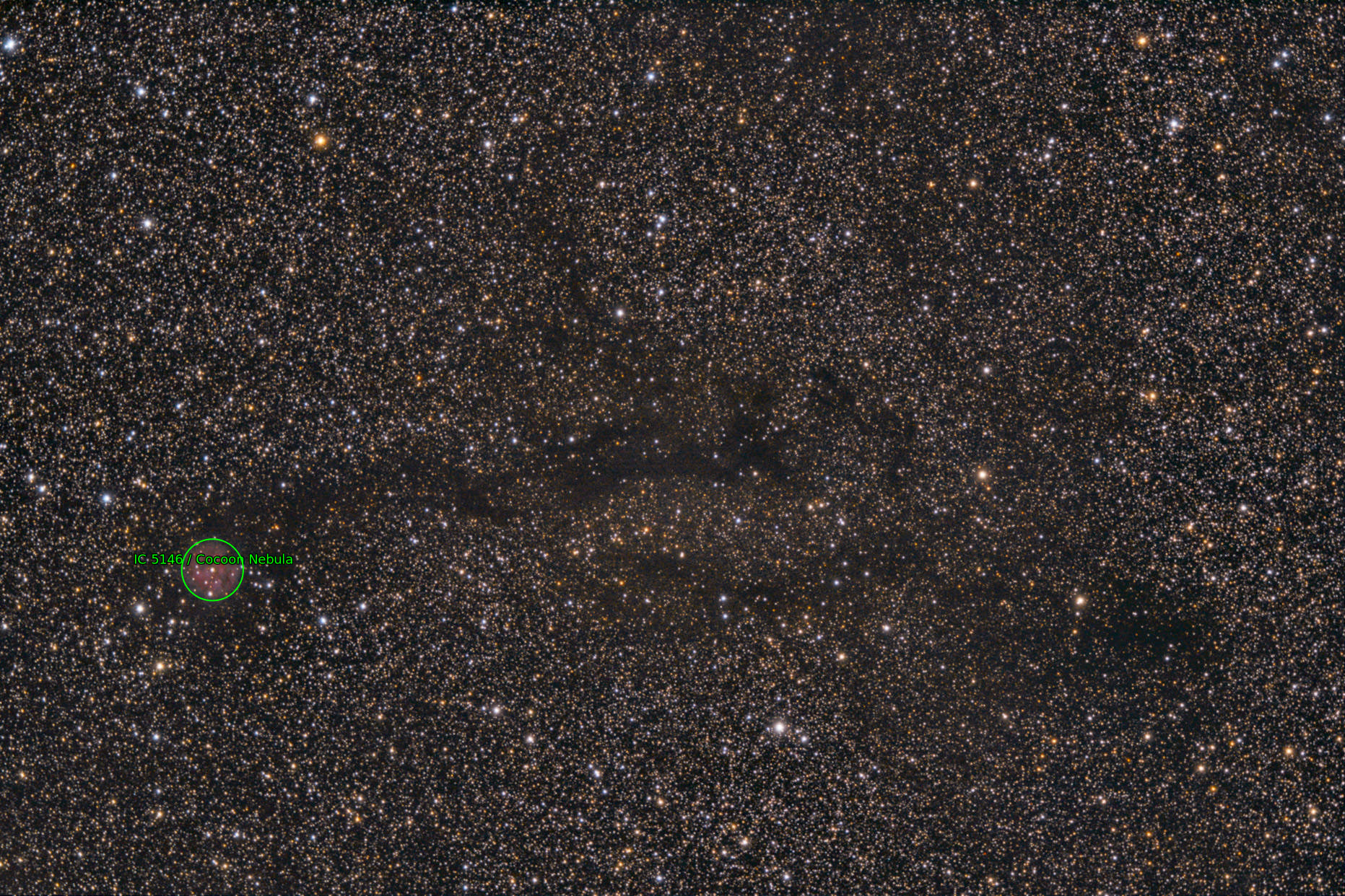 Sternkarten-Overlay (Astrometry.net)