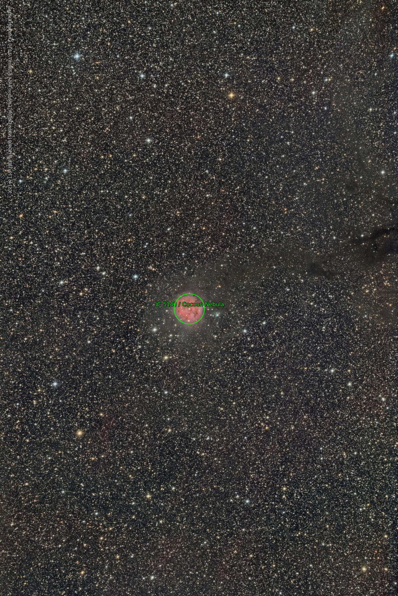 Sternkarten-Overlay (Astrometry.net)